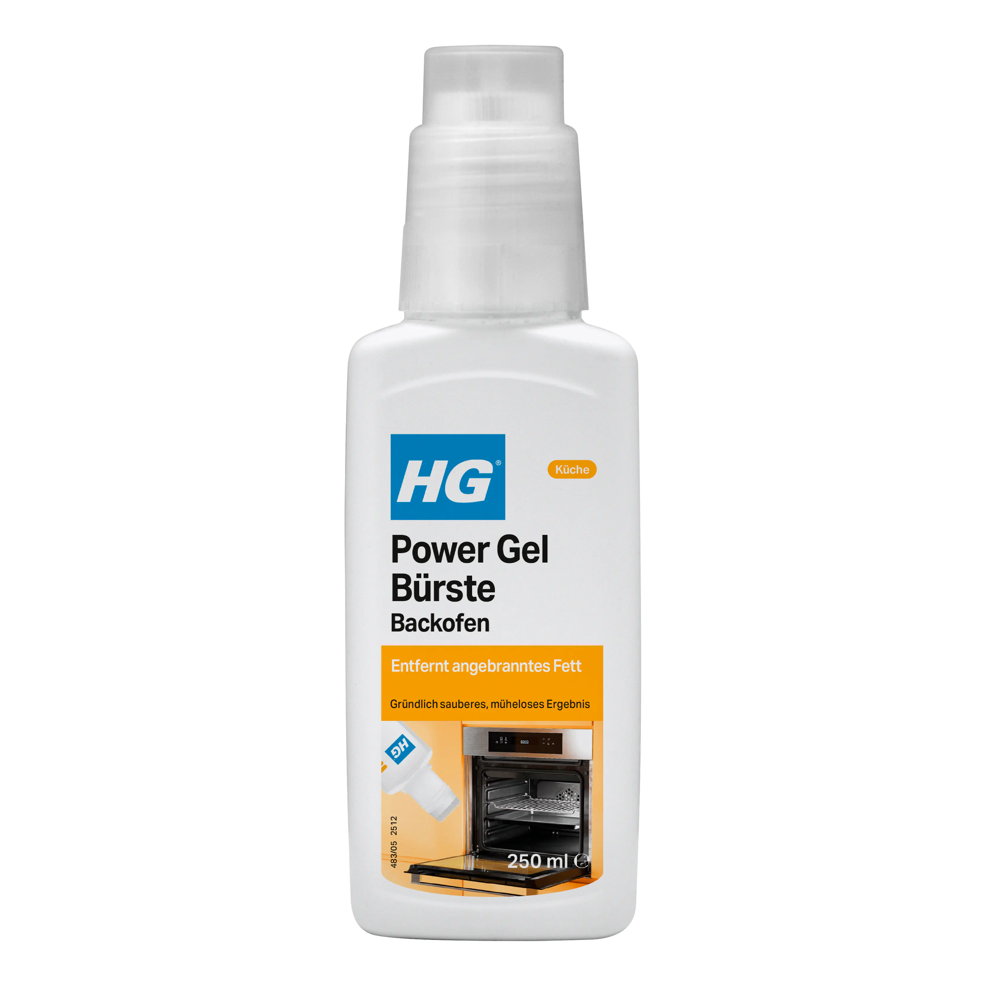 HG Backofen Power Gel Bürste 250 ml