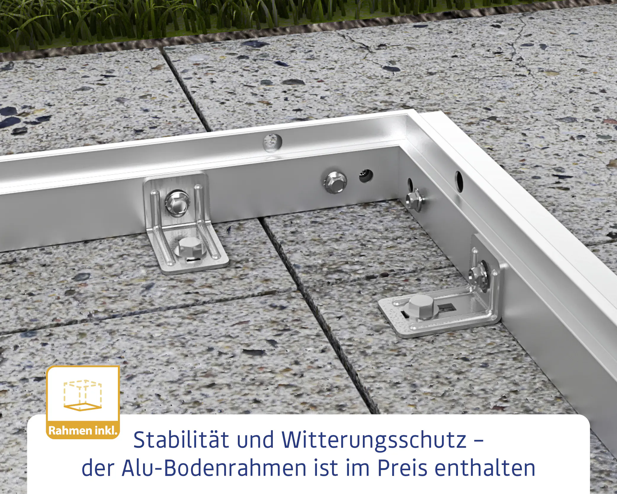 Ecostar Kaminholzregal Trend-V Typ 1, taubenblau, mit Verstrebung