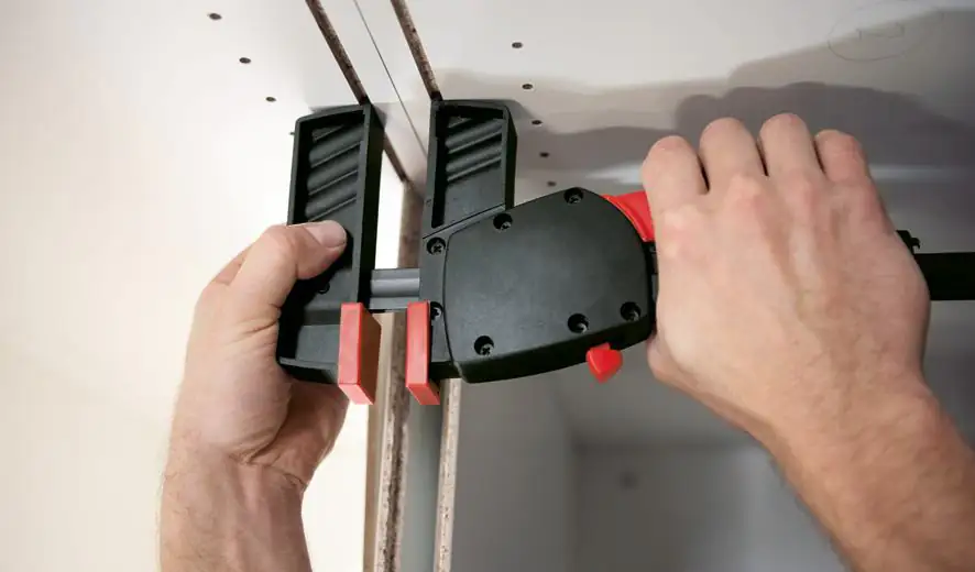 Bessey Einhandzwinge Duoklamp zum Spannen und Spreizen