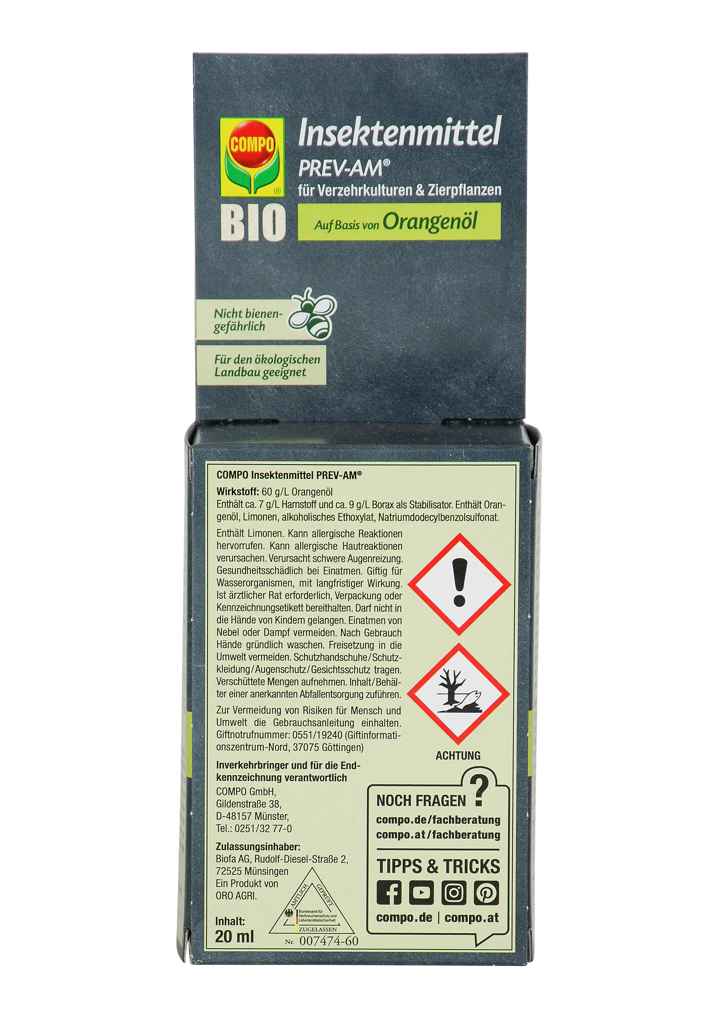 Compo Insektenmittel Prev-Am 20 ml
