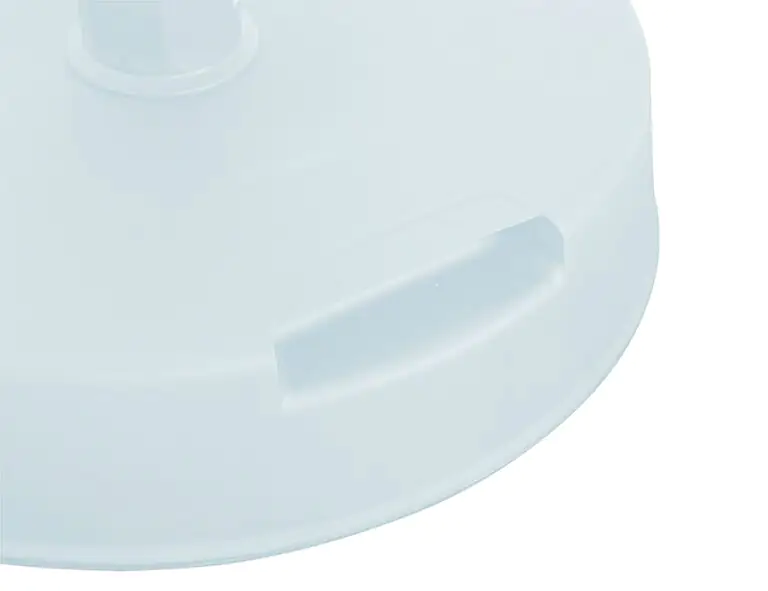 Siena Garden Betonständer rund 30 kg, weiß