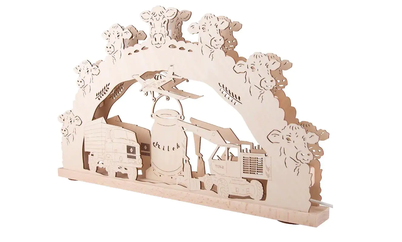 Saico 3D-Lichterbogen Agrar Motiv