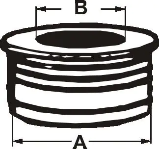 Cornat Gummi-Ablaufverbinder 50,8 mm (2") x 40 mm