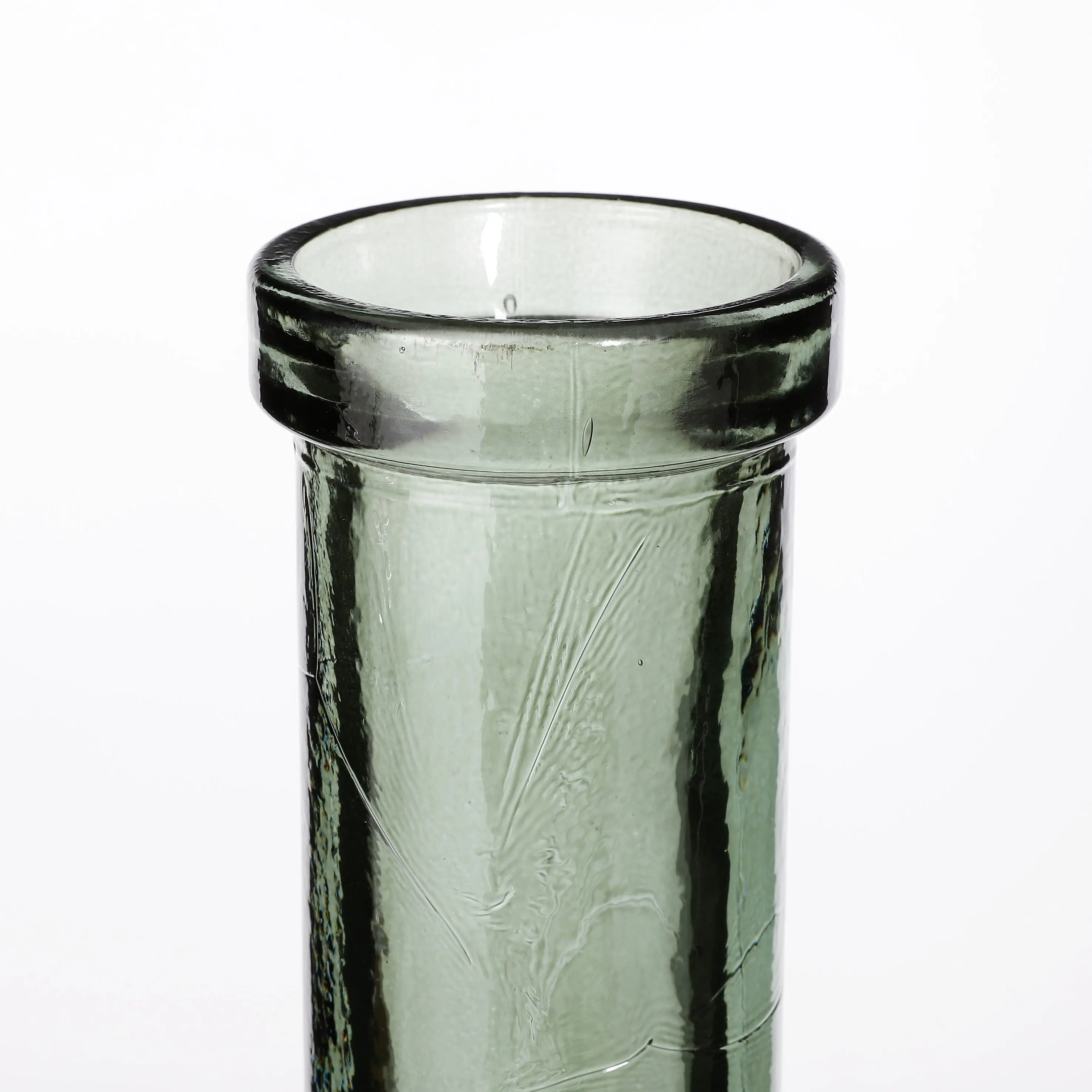Mica Glas Flasche Rioja grün, 50 x 15 cm