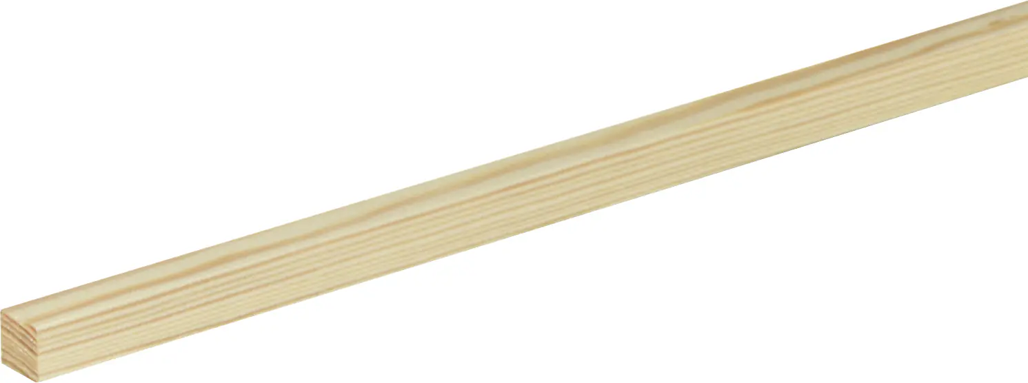 FN Neuhofer Flachleiste 100 cm 9 x 9 mm Fichte/Kiefer