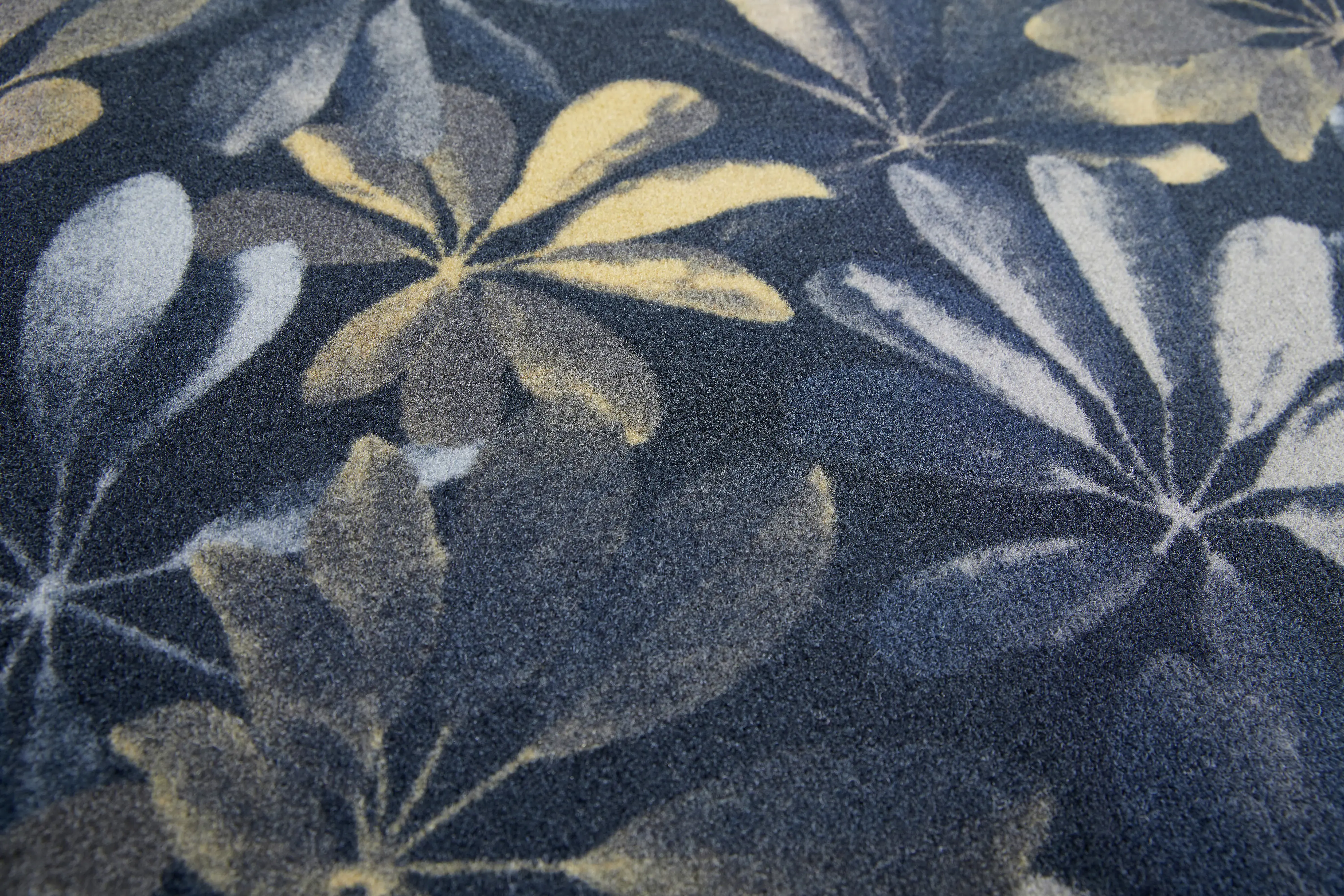 Fußmatte Alto 39 x 58 cm blau-gelb