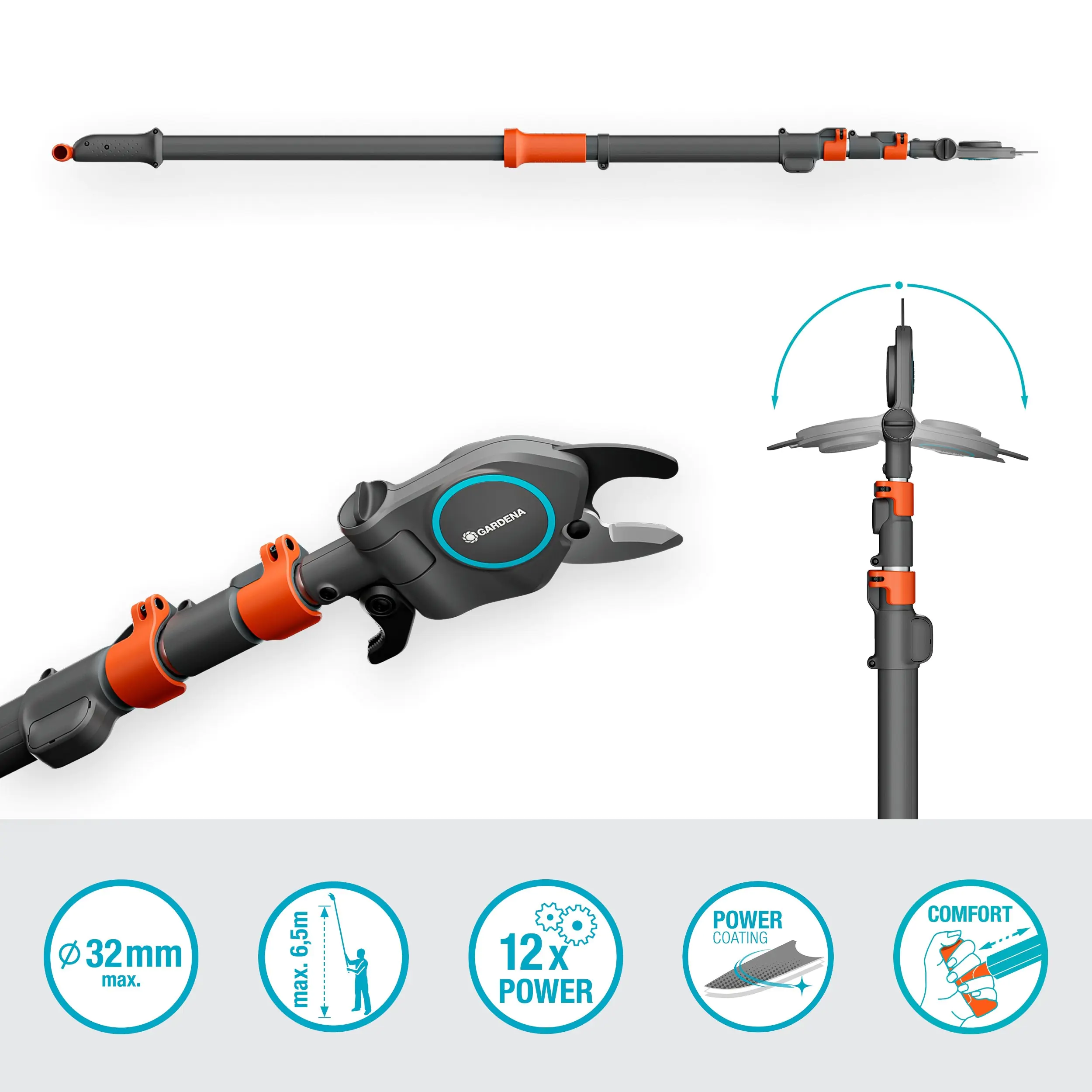 Gardena Teleskop-Baumschneider StarCut Pro L 