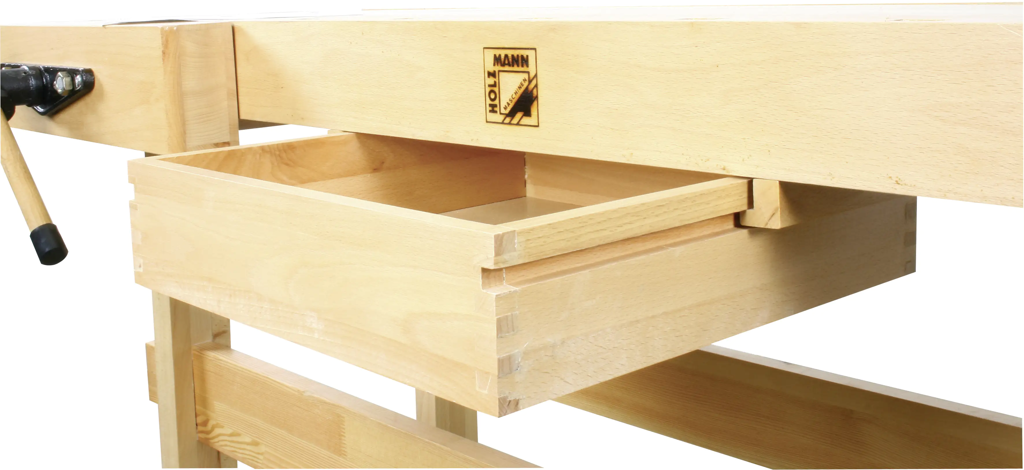 Holzmann Hobelbank WB210 inkl. 2 Metallbankhaken