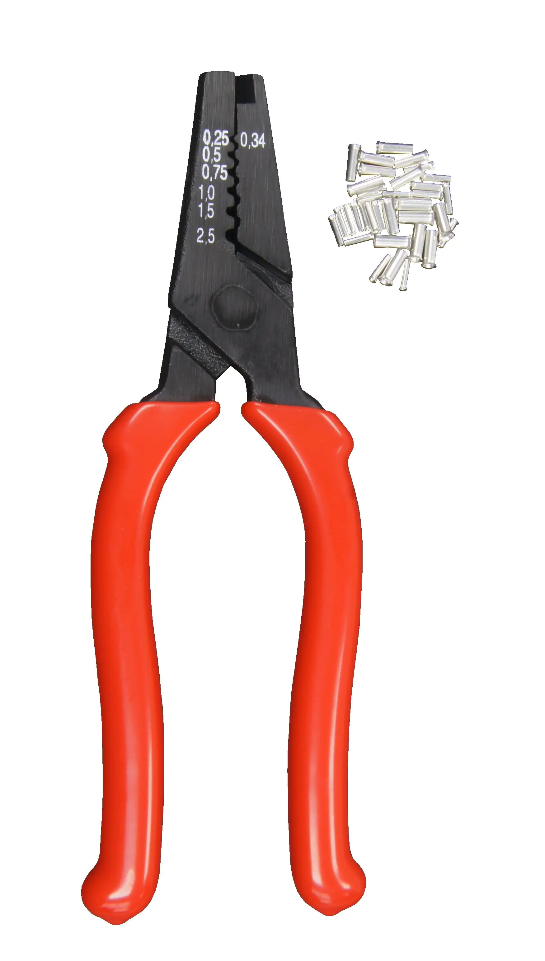 4004722621143 Conmetall Kabelendhülsenzangen-Set inkl. 150 Hülsen