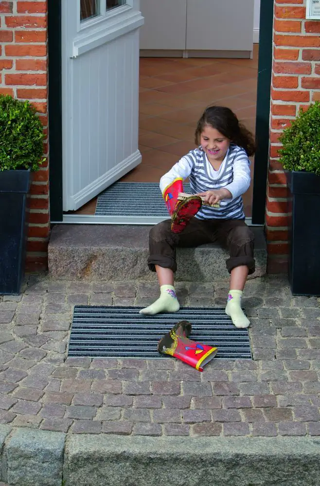 ACO Indoor Alu Schuhabstreifermatte anthrazit, 75 x 50 cm