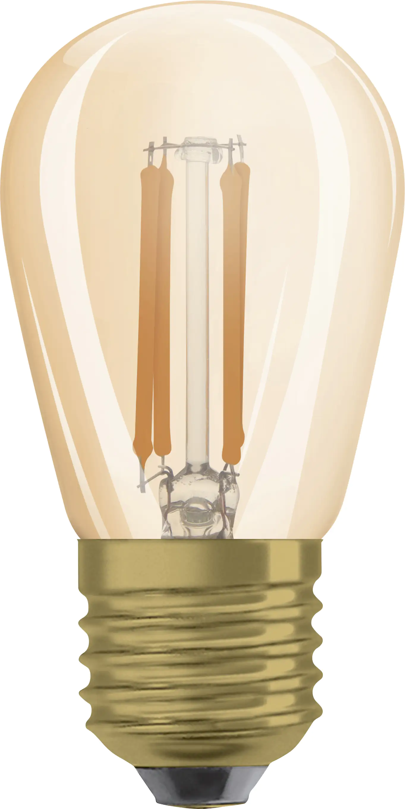 Osram LED Leuchtmittel Edison Mini E27 4,8 W warmweiß amber