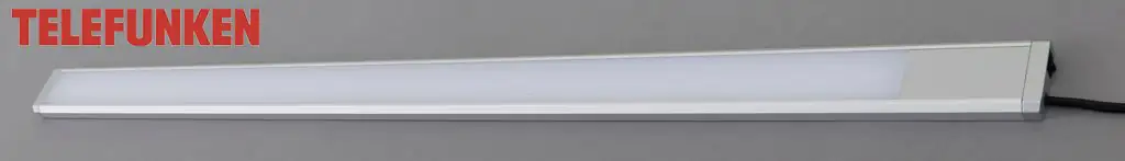 Telefunken LED Unterbauleuchte Uto 87,5 cm Wippschalter, silberfarben Telefunken LED Unterbauleuchte Uto 87,5 cm Wippschalter, silberfarben