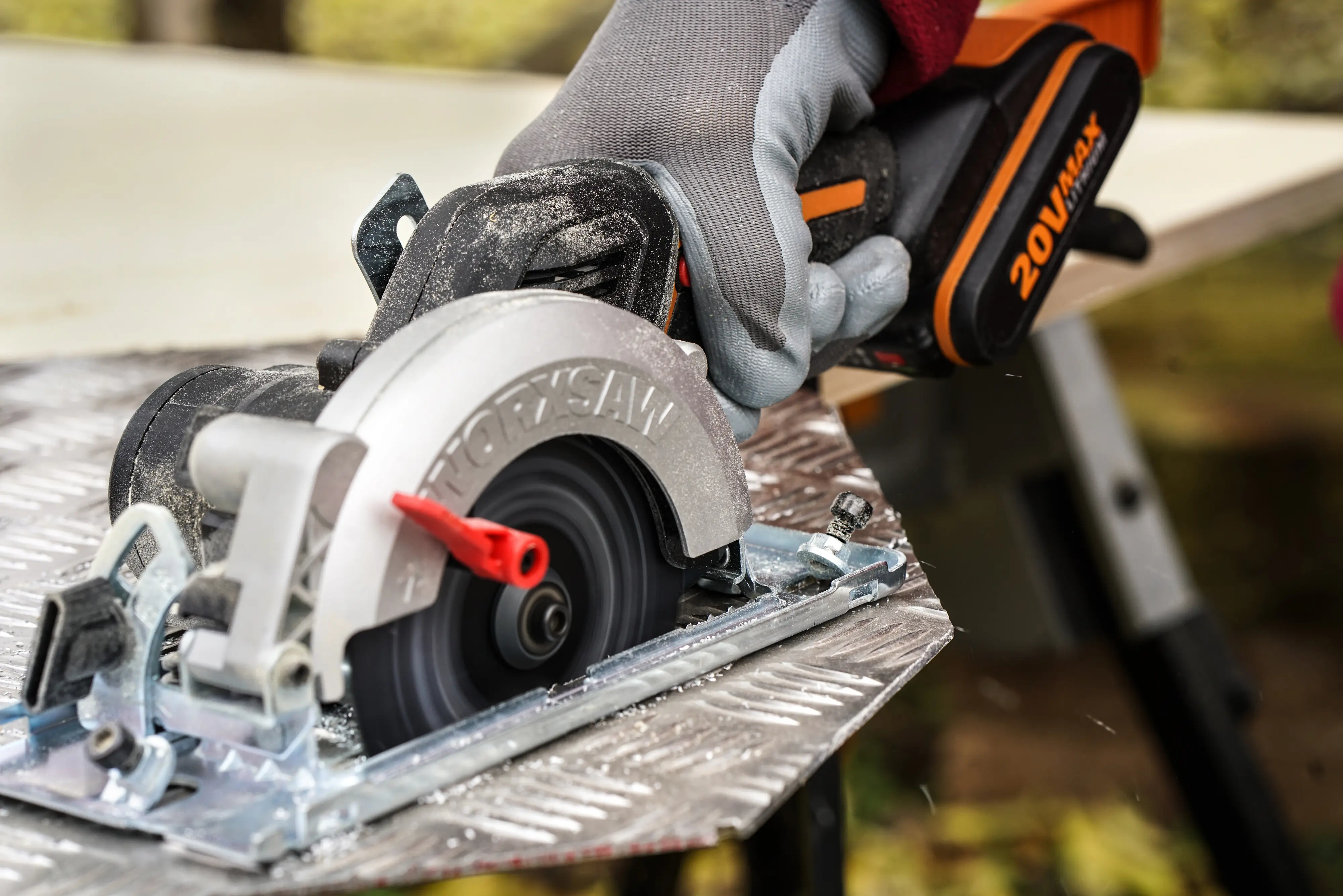 Worx Akku Kreissäge WX531 20 V inkl. 2 Ah Akku & Ladegerät