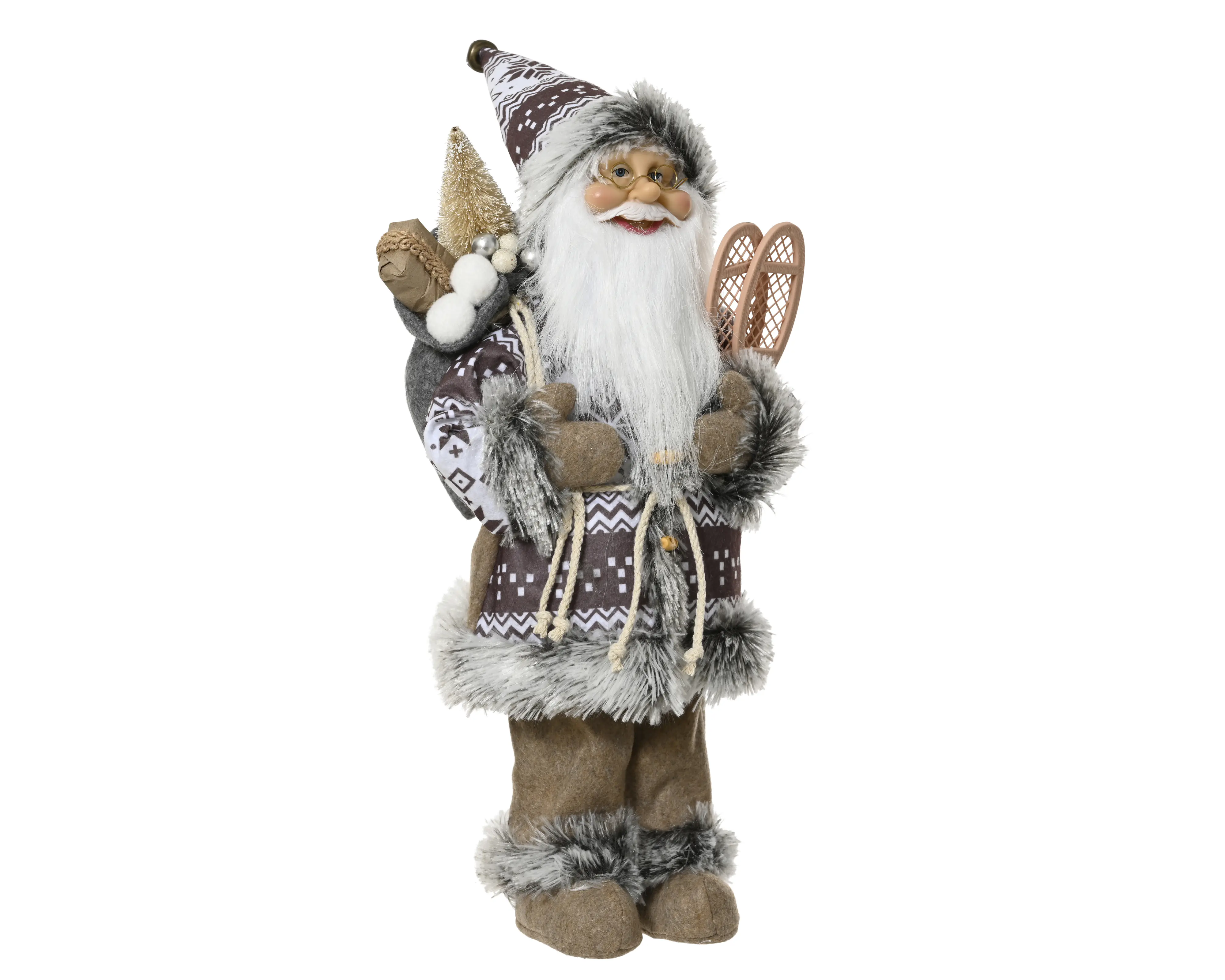 Decoris Dekofigur Weihnachtsmann 45 x 25 x 15 cm braun Decoris Dekofigur Weihnachtsmann 45 x 25 x 15 cm braun