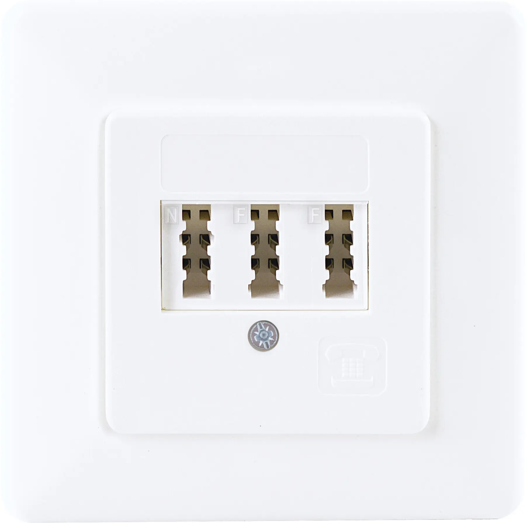 Schwaiger TAE Anschlussdose (NF/F) Schwaiger TAE Anschlussdose (NF/F)