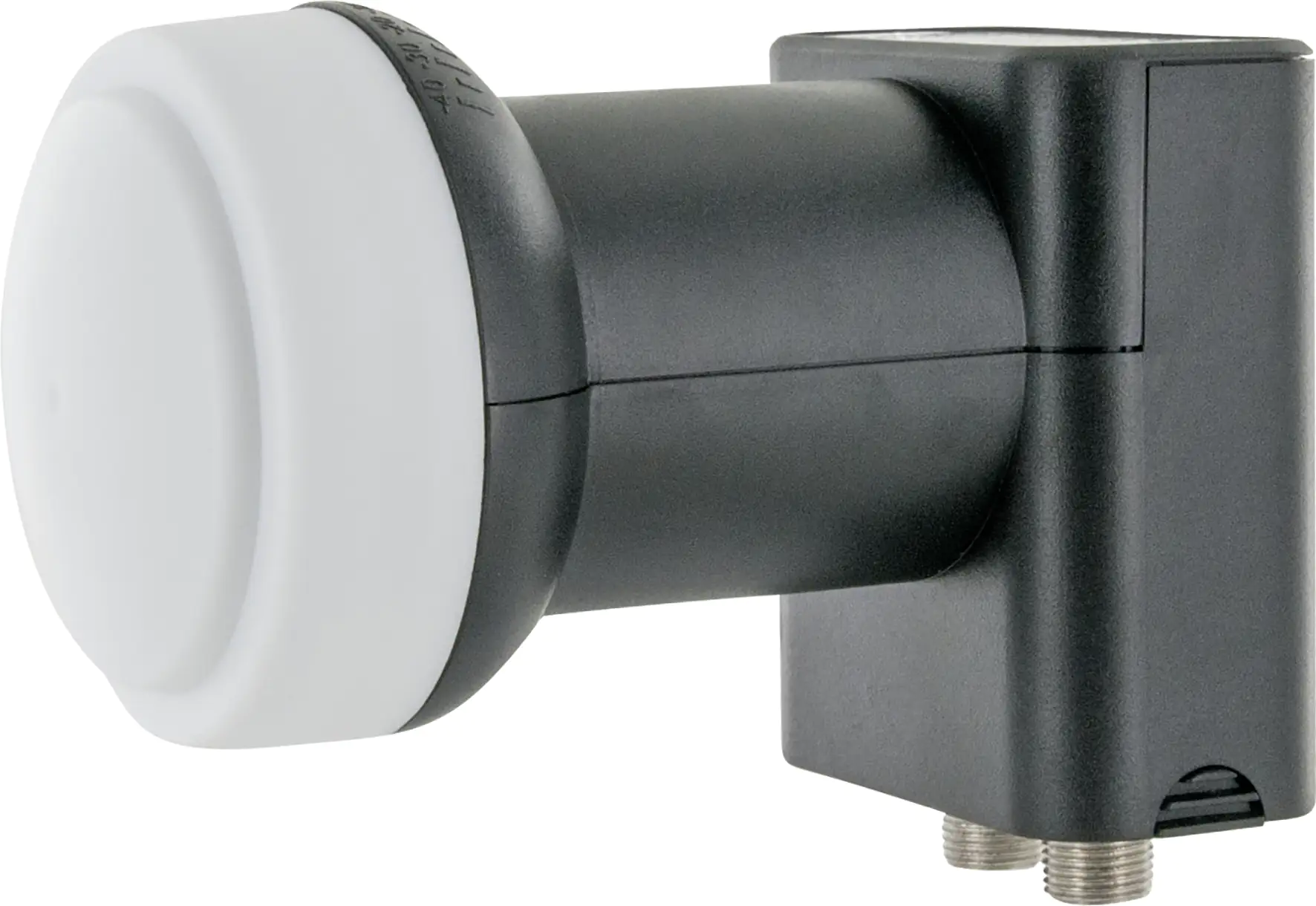 Schwaiger Twin LNB2 digital anthrazit mit Wetterschutz für 2 Teilnehmer Schwaiger Twin LNB2 digital anthrazit mit Wetterschutz für 2 Teilnehmer