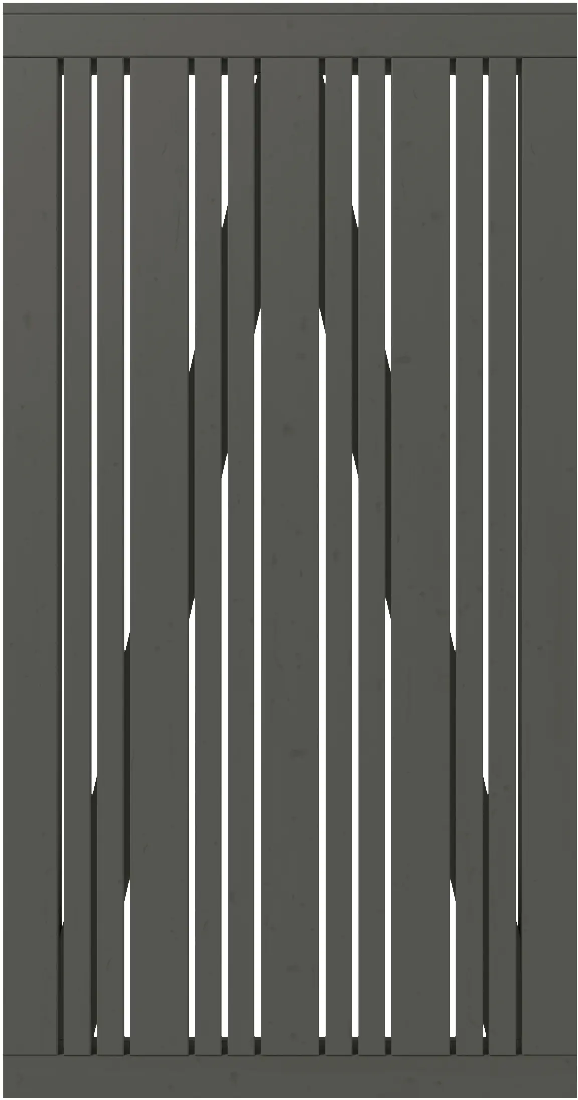 Plus Einzeltor Tangent inkl. Beschläge 95 x 180 cm umbragrau fungizidbehandelt