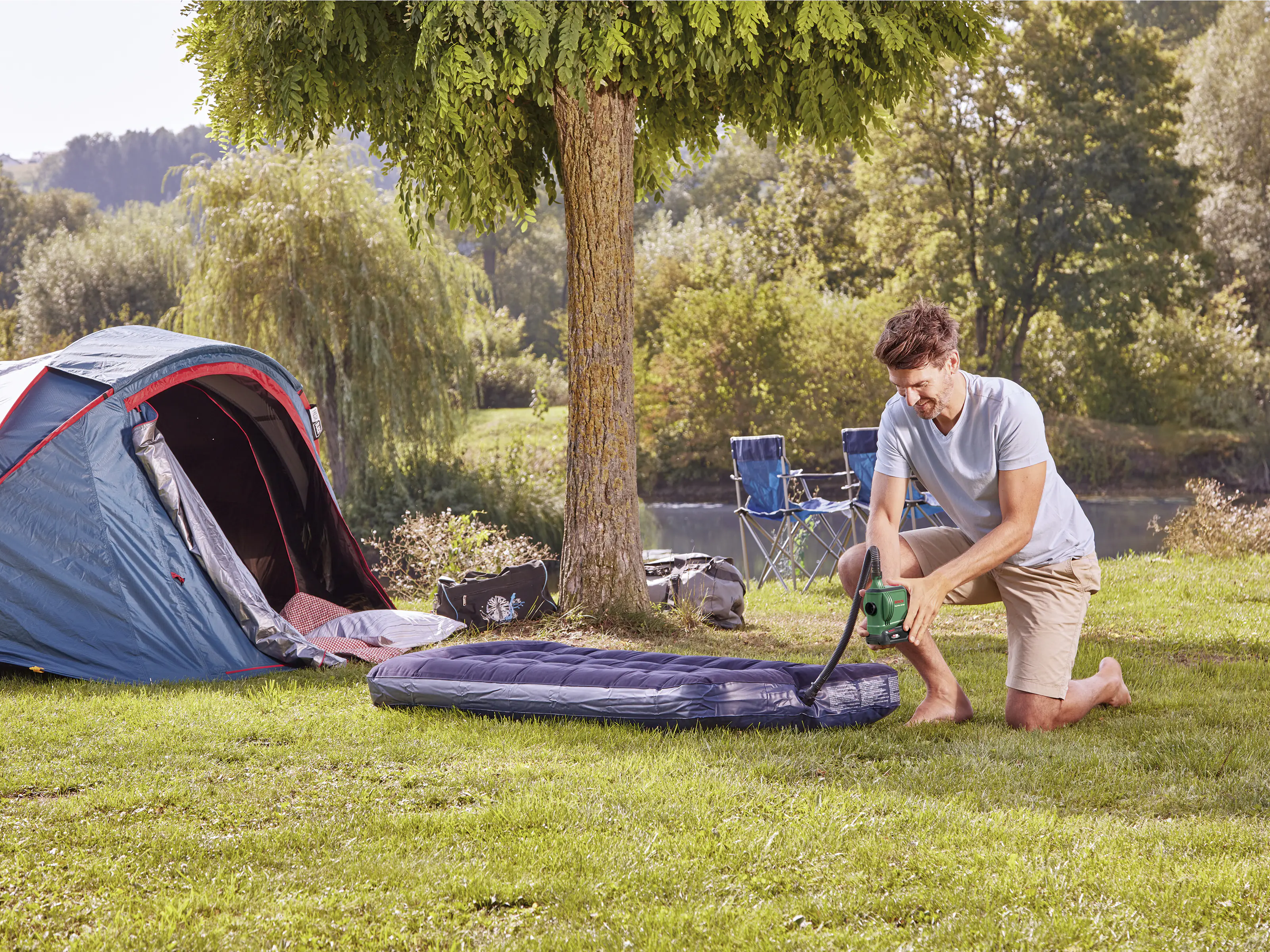 Bosch Akku-Luftpumpe EasyInflate 18V-500 Solo Bosch Akku-Luftpumpe EasyInflate 18V-500 Solo