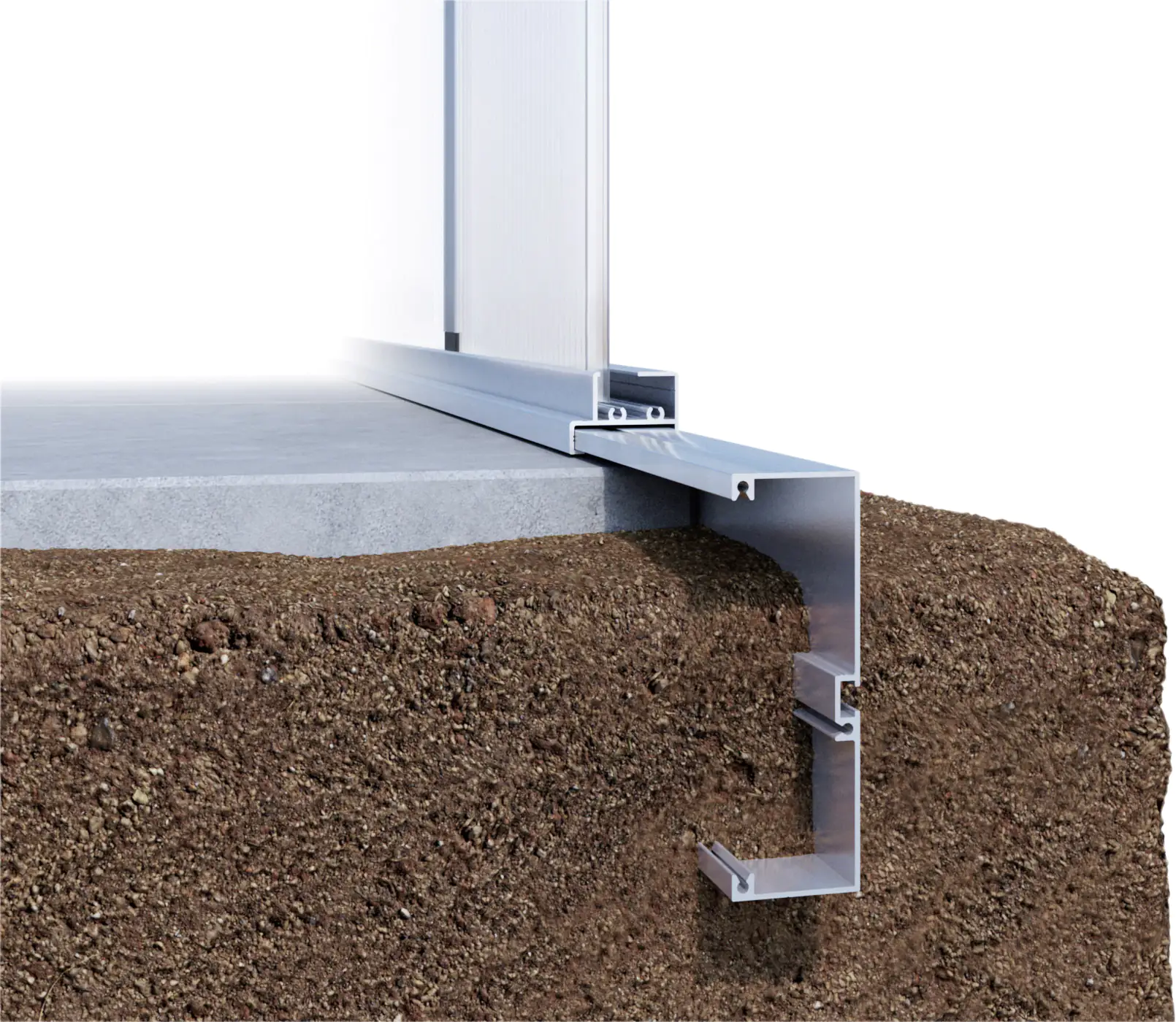 KGT Fundamentrahmen Linea II 297 x 204 cm