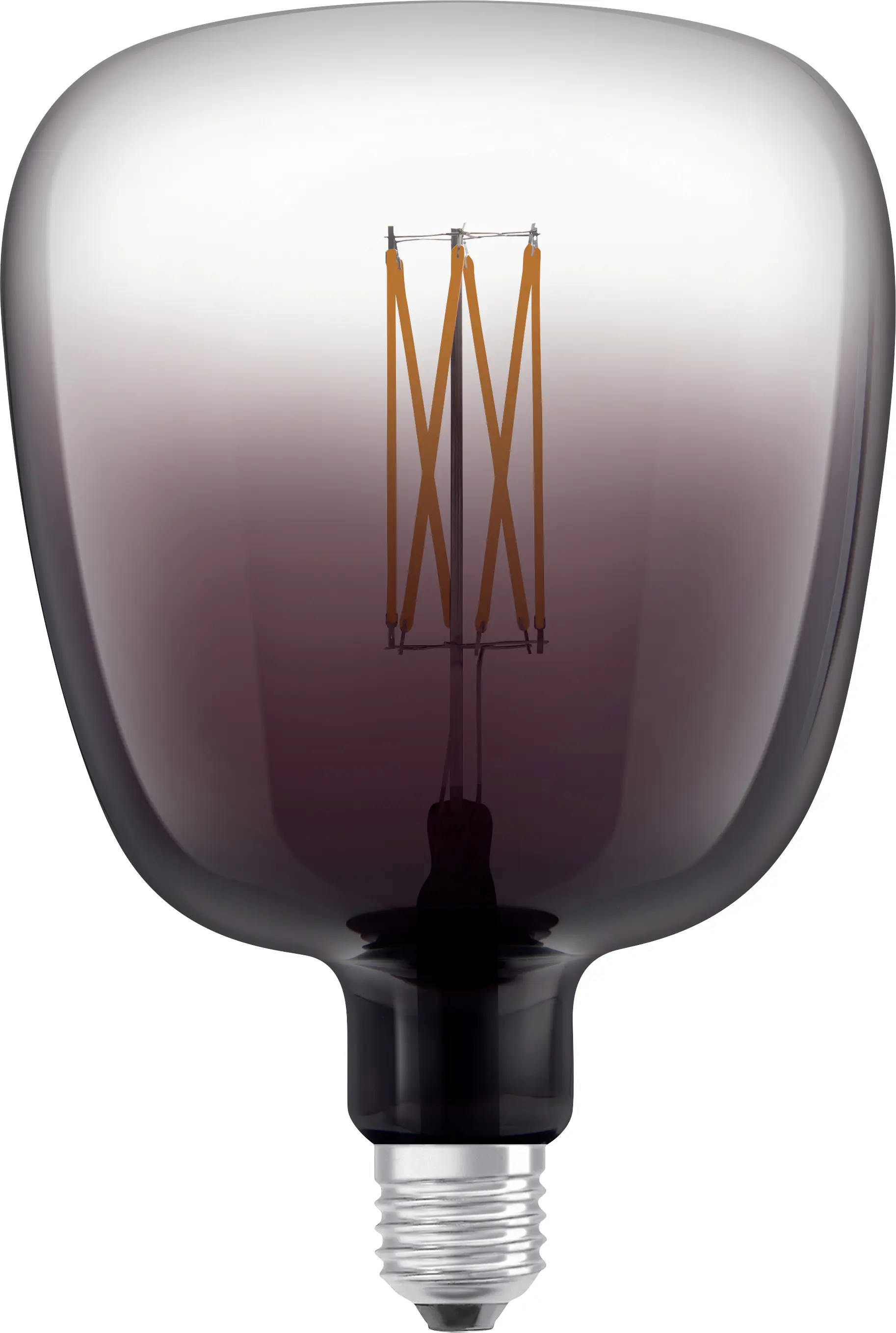 Osram LED Leuchtmittel Globe 140 E27 4,5 W warmweiß bordeauxrot