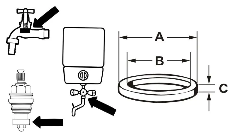Cornat Hahnscheibe mit Loch Ø 14 mm