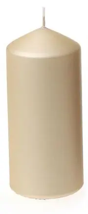 Steinhart Stumpenkerze New Velvet Ø 5,7 x 13 cm creme      