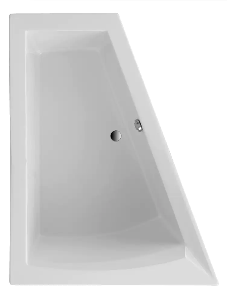 Ottofond Badewanne Galia II 175 x 135 x 70 cm, weiß, Modell B