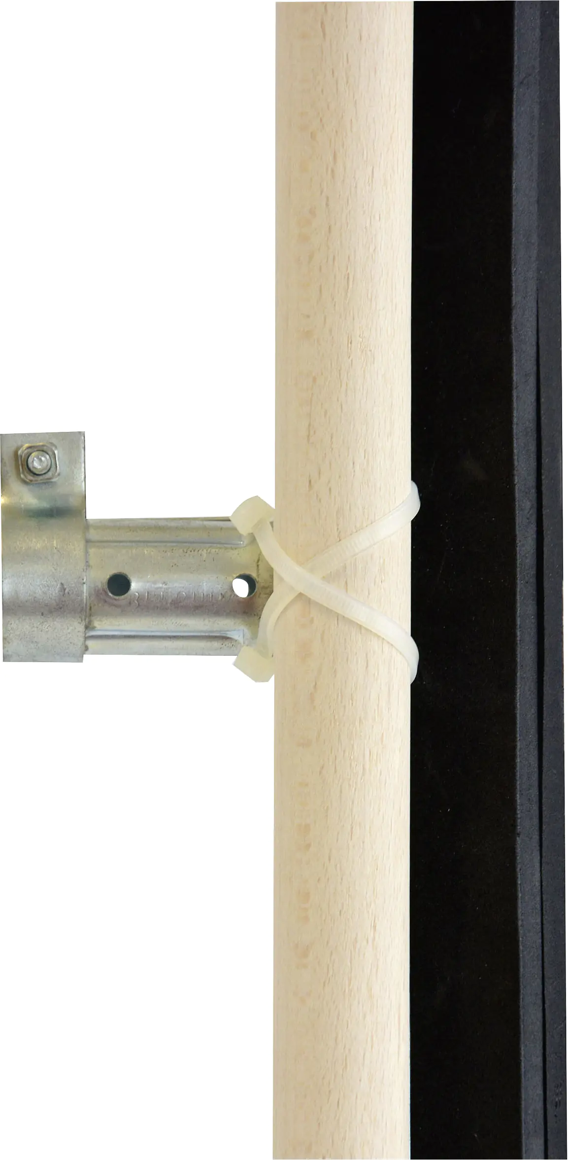 Wasserschieber 60 cm mit Holzstiel 140 cm