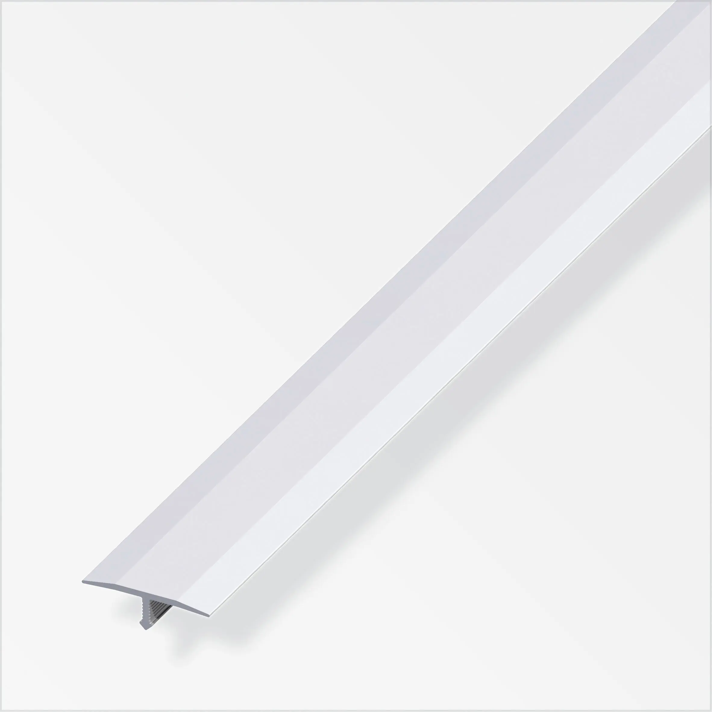 alfer Fugenabdeckprofil 1 m, 6 x 14 mm Aluminium eloxiert silber
