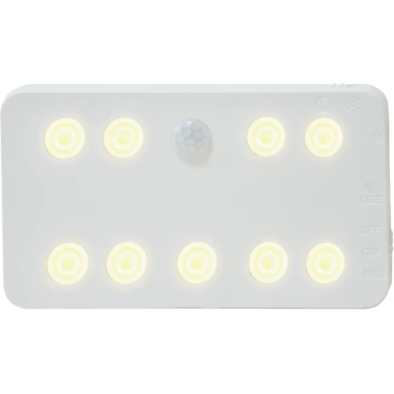 REV LED-Akku-Wandleuchte flach mit Sensor weiß dimmbar