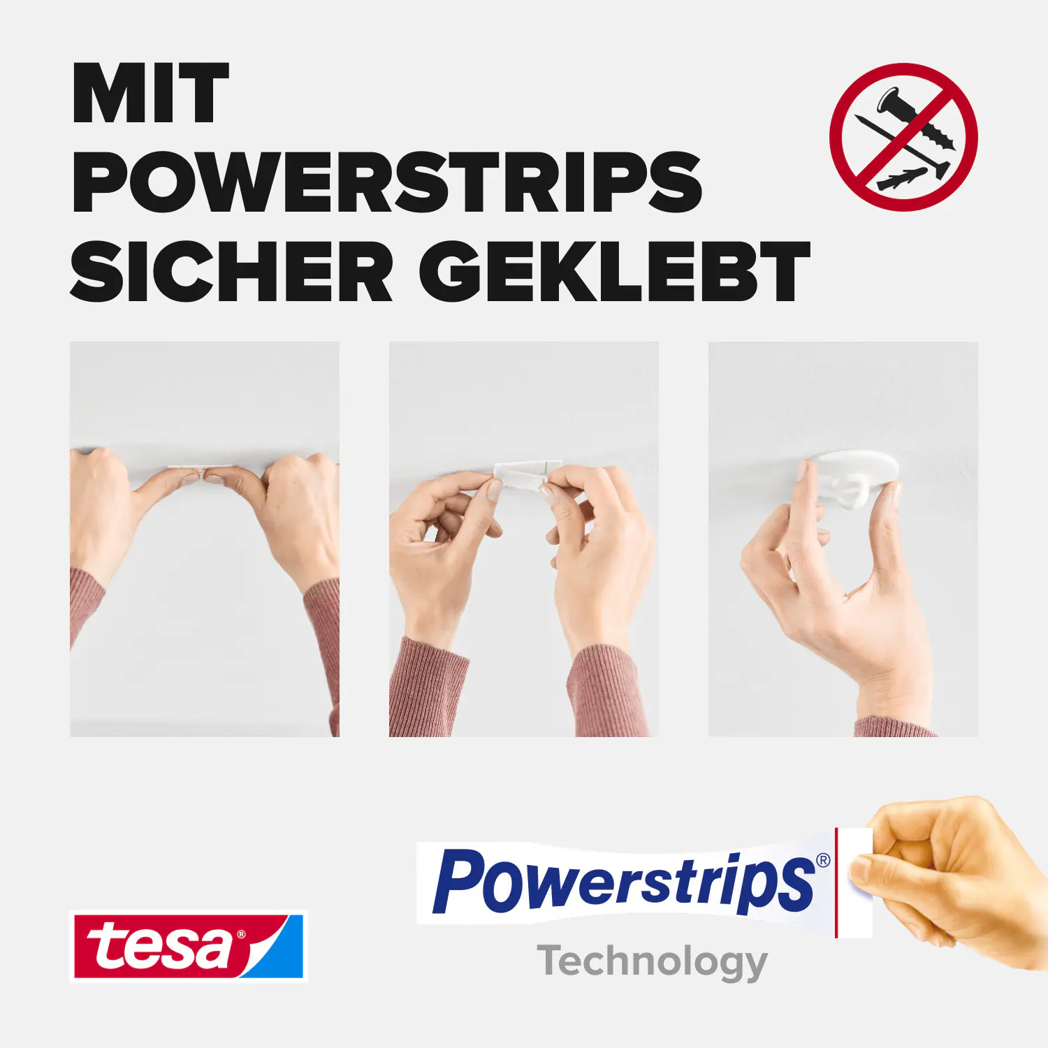 tesa Deckenhaken Traglast 0,5 kg