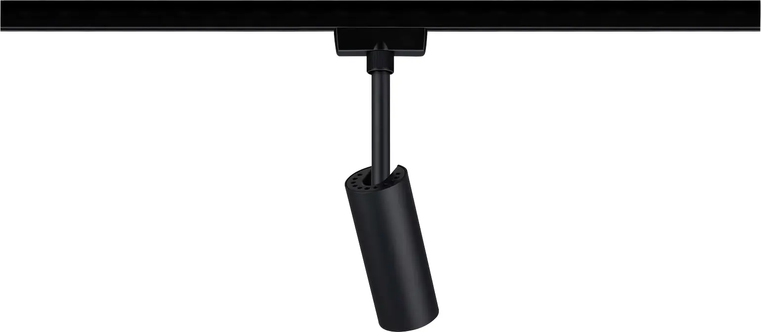 Paulmann URail LED Einzelspot Tubo schwarz matt 4,2 cm 4,5 W