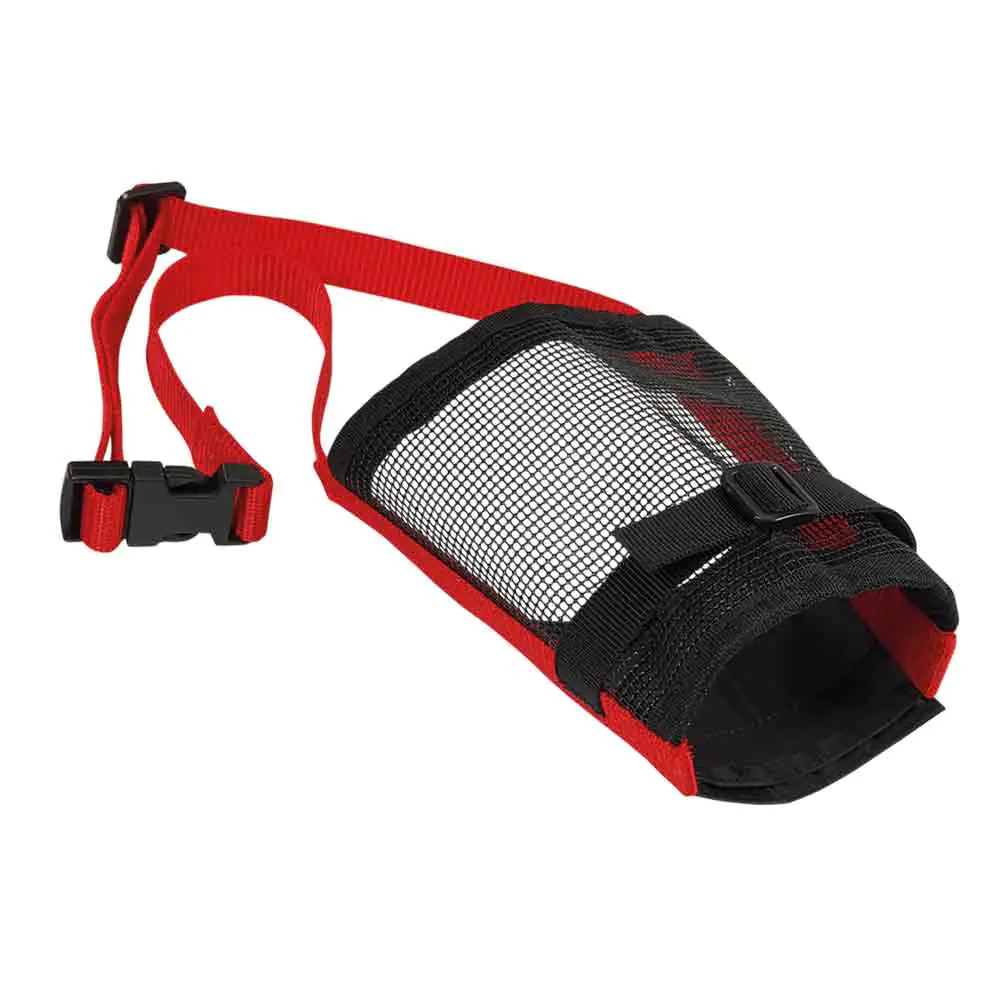 Nobby Maulkorb verstellbar rot