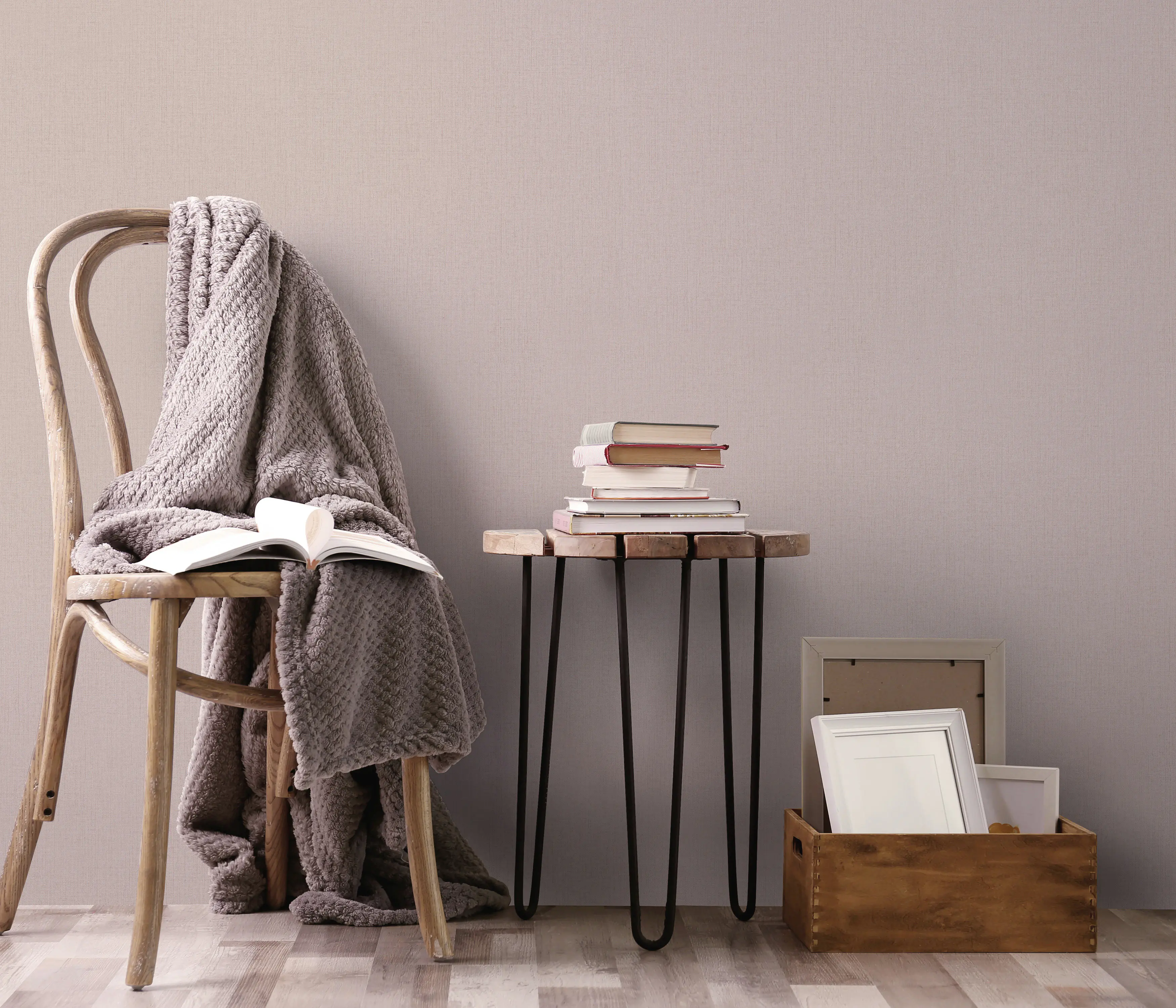 Erismann Vliestapete Uni orange 10,05 x 0,53 m