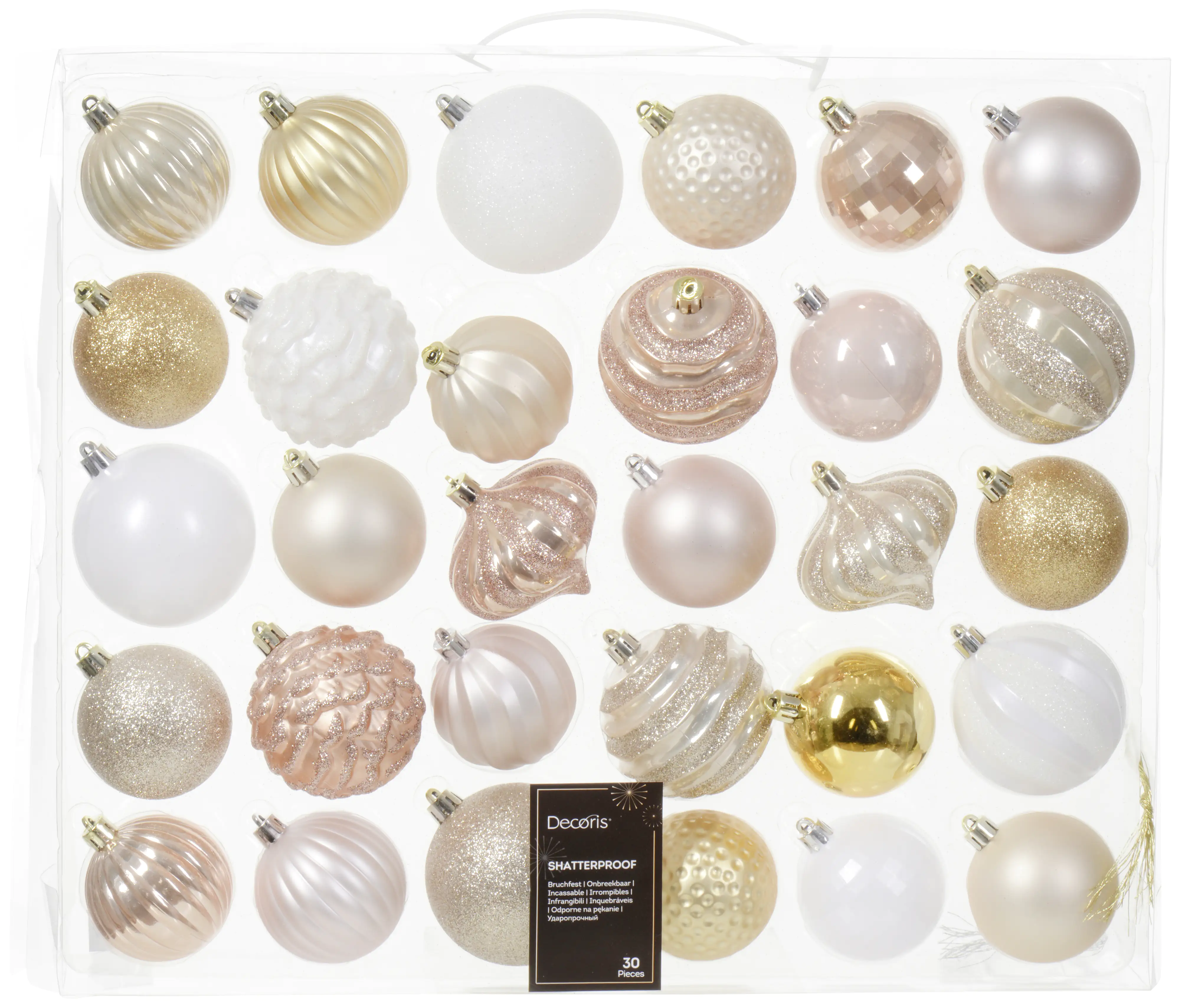 Kaemingk Weihnachtskugel aus Kunststoff 30 Stück Kaemingk Weihnachtskugel aus Kunststoff 30 Stück