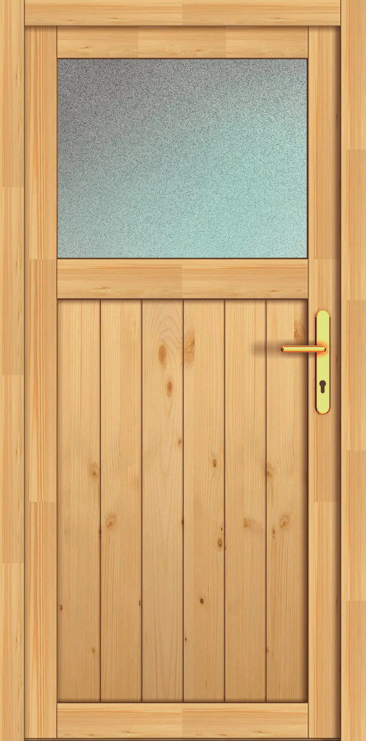 Panto Nebeneingangstür Holz 501 88 x 198 cm DIN rechts