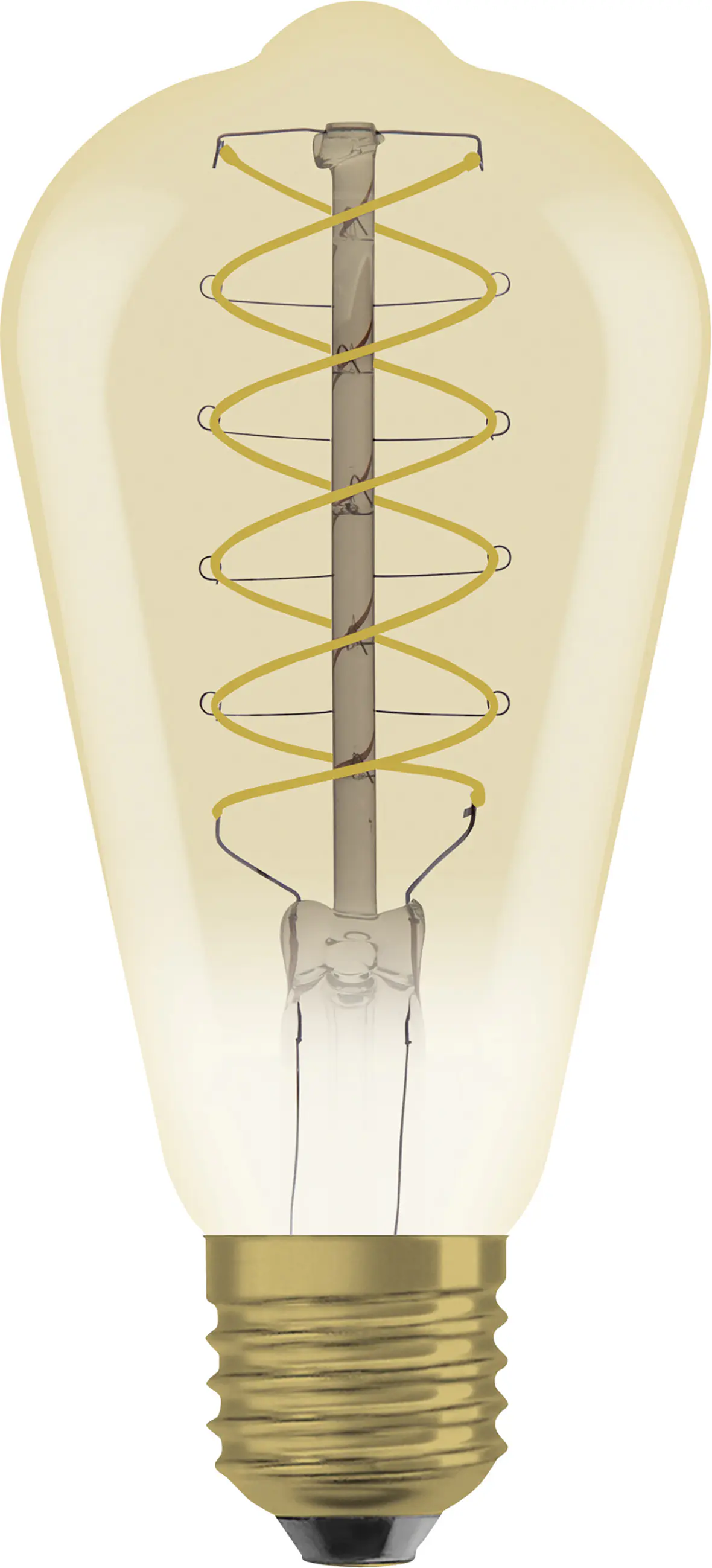 Osram LED Leuchtmittel E27 2er Pack Vintage Edison 4,8W Gold dimmbar warmweiß Osram LED Leuchtmittel E27 2er Pack Vintage Edison 4,8W Gold dimmbar warmweiß