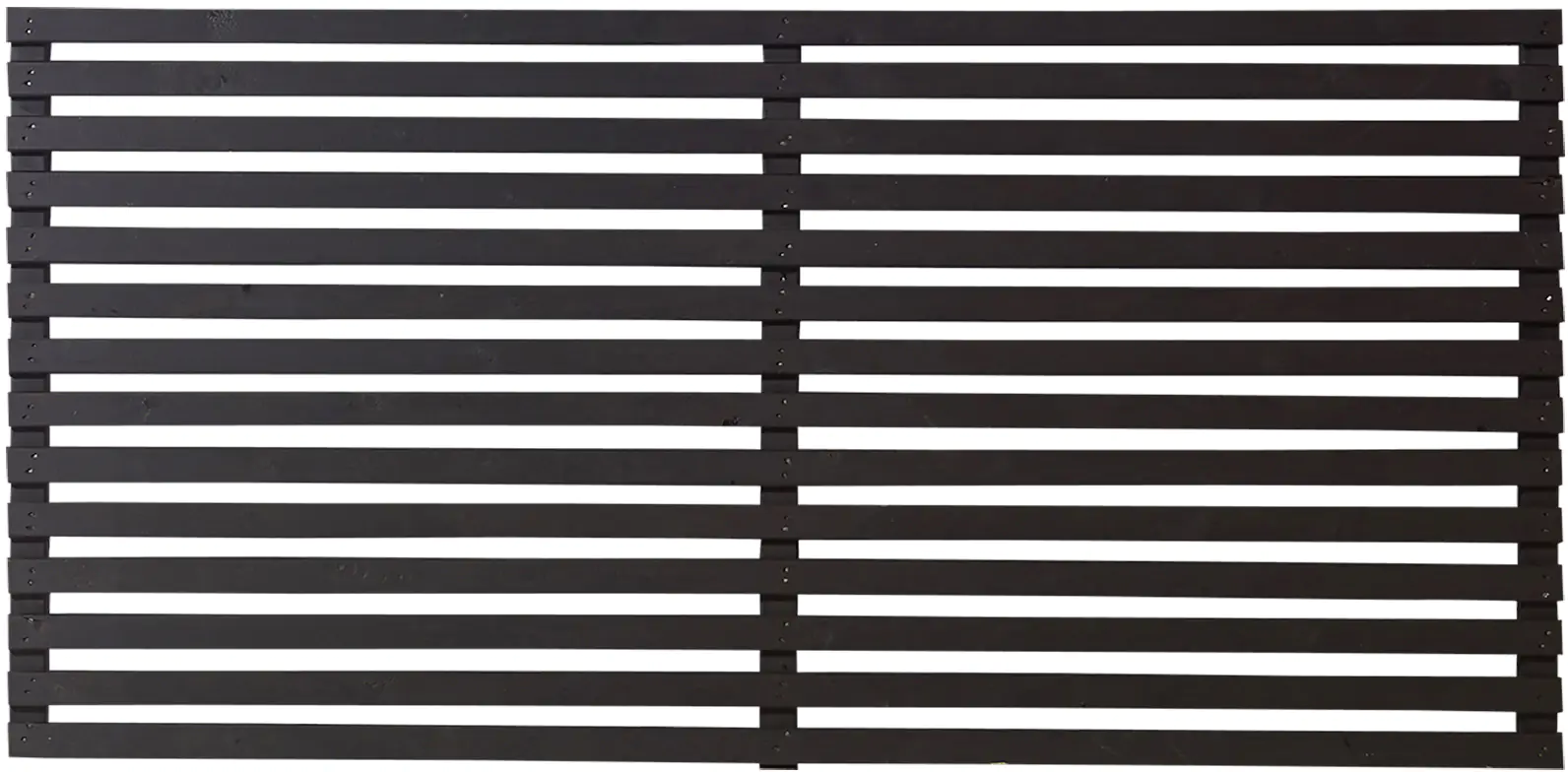 Plus Zaun Tokyo 180 x 90 cm schwarz