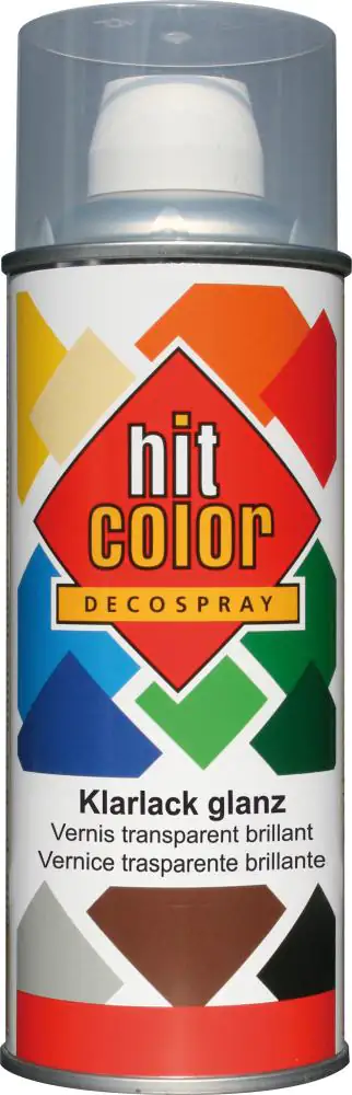 Belton Hitcolor Lackspray Klarlack 400 ml farblos glänzend Belton Hitcolor Lackspray Klarlack 400 ml farblos glänzend