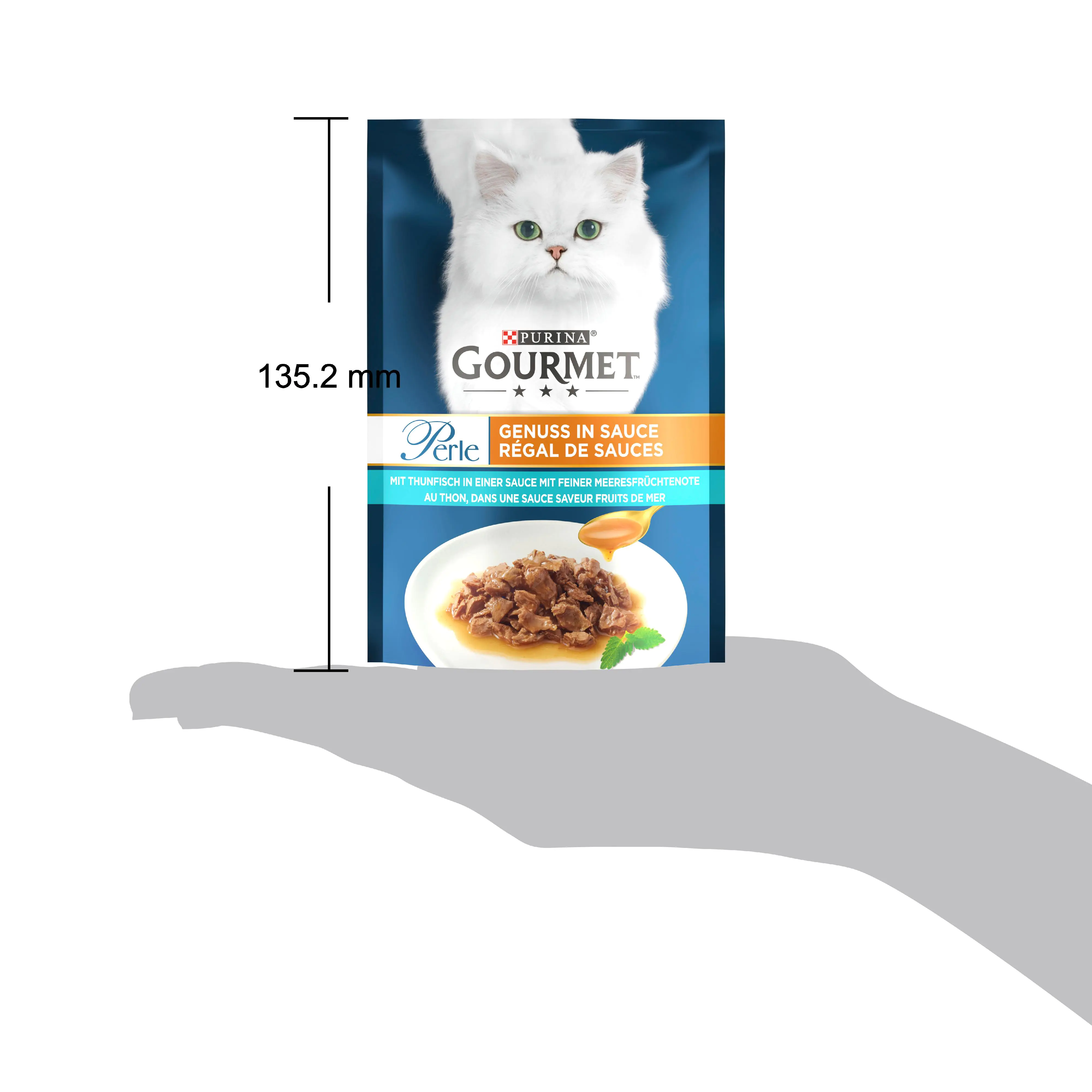 Gourmet Perle Genuss in Sauce mit Thunfisch 85 g Gourmet Perle Genuss in Sauce mit Thunfisch 85 g