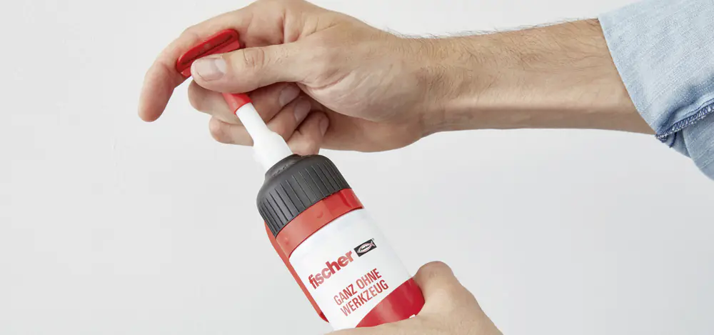 Fischer Montagekleber 80 ml Montagekleber mit starker Anfangshaftung
