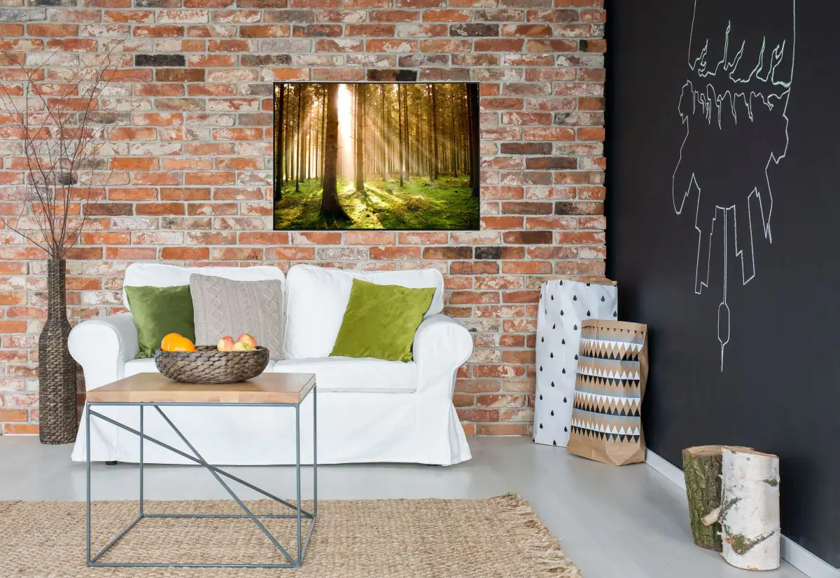 papermoon Infrarotheizkörper EcoHeat 90x120 cm 1200 Watt, Autumn Forest