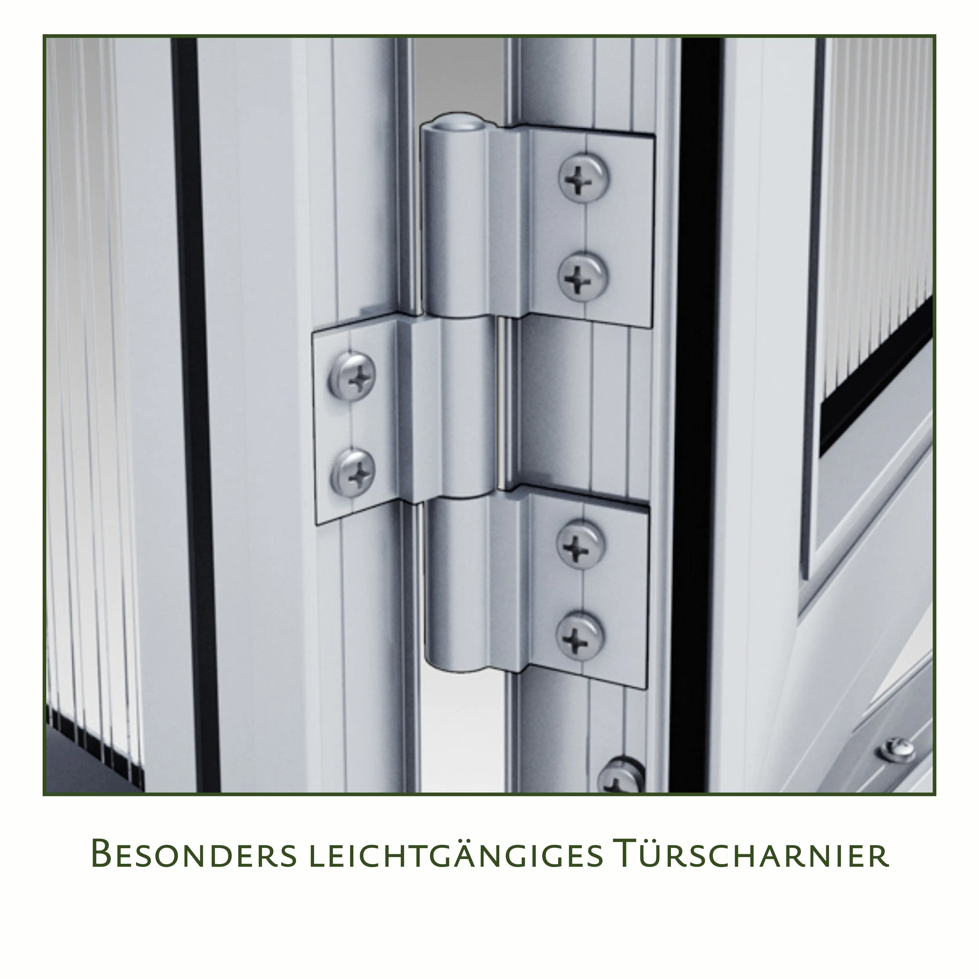 KGT Gewächshaus Rose II 2,17 x 2,33 x 2,15 m, anthrazit-grau