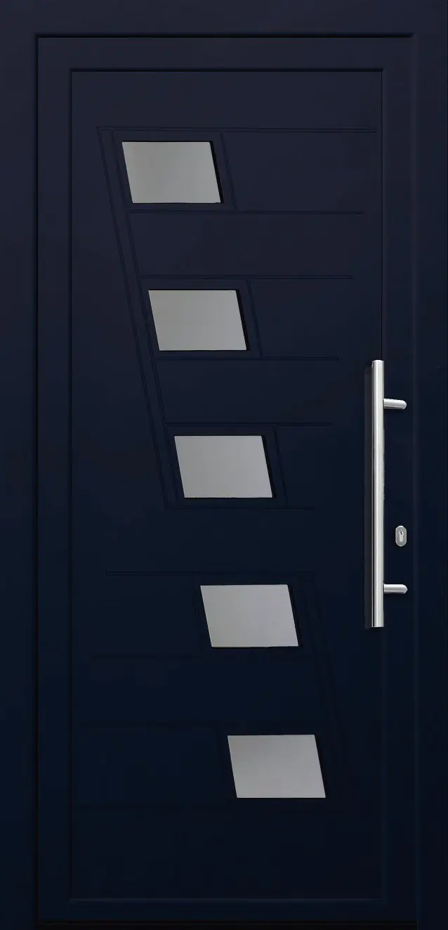 Panto Haustür Modell K043 DIN rechts anthrazit 110 x 210 cm