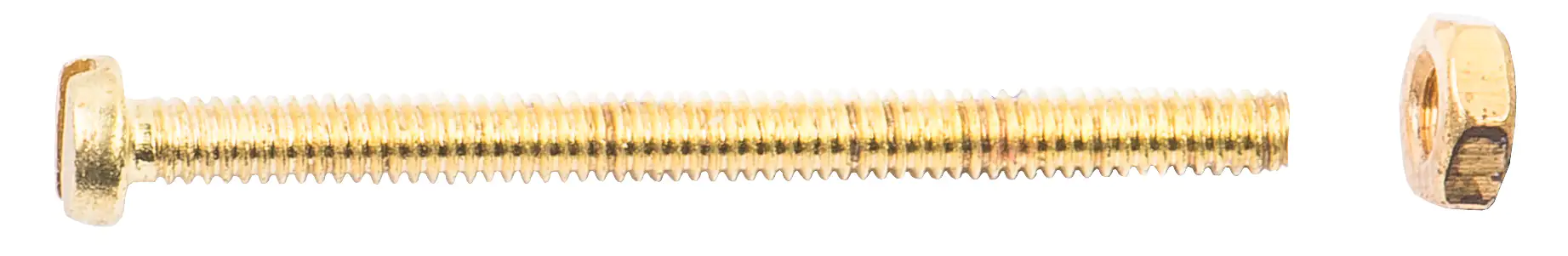 Connex Radioschrauben M2 x 25 mm Schlitz - 20 Stk.