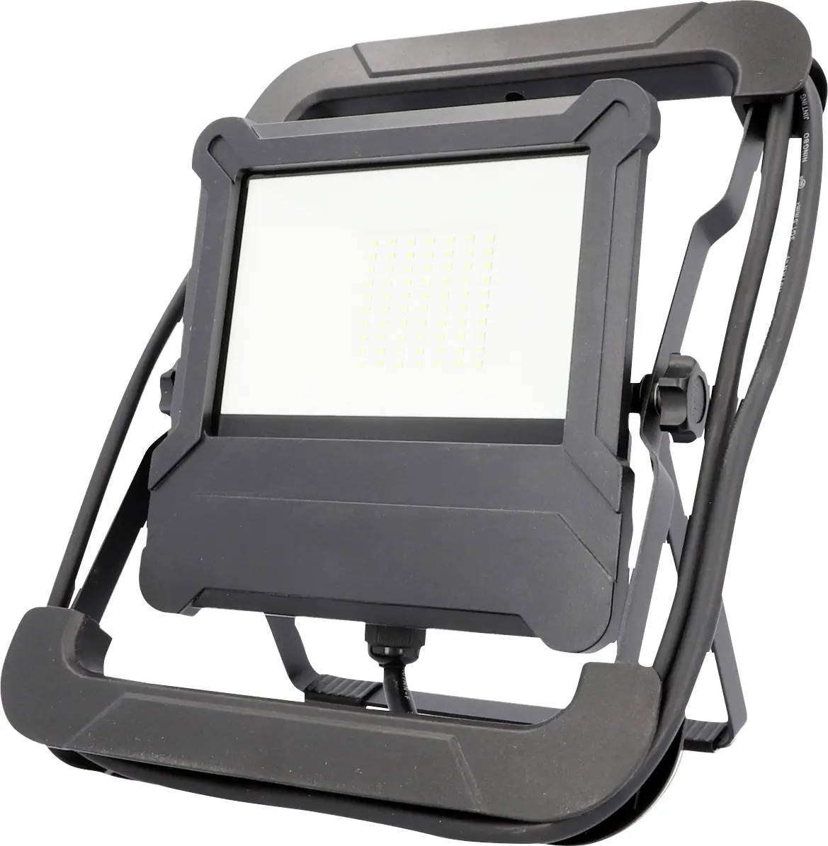 Unitec LED Arbeitsstrahler mit 2 Steckdosen 50 Watt, 4000 lm, 1,7m, tragbar Unitec LED Arbeitsstrahler mit 2 Steckdosen 50 Watt, 4000 lm, 1,7m, tragbar