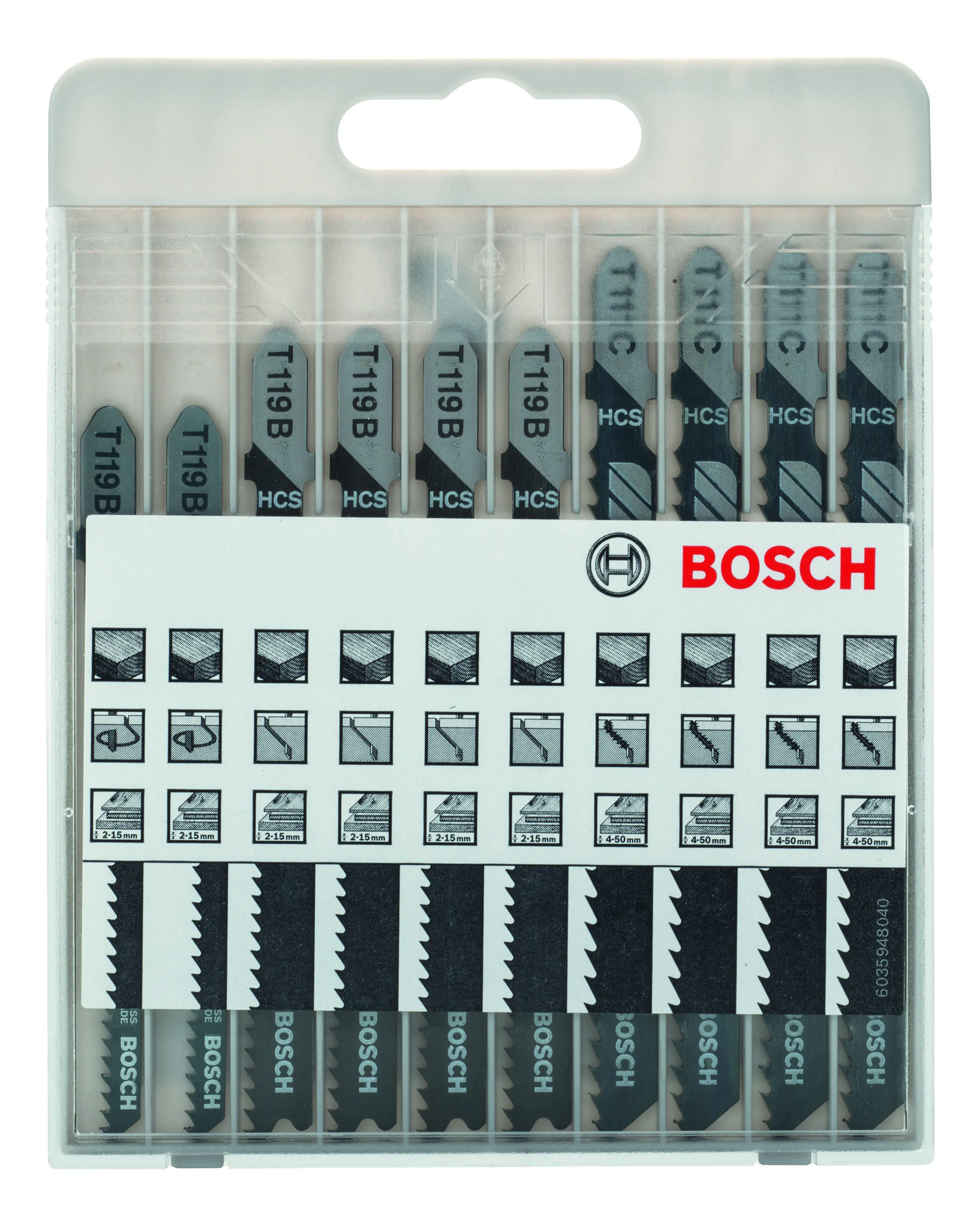 Bosch Stichsägeblätter Basic for Wood 10-teilig Bosch Stichsägeblätter Basic for Wood 10-teilig