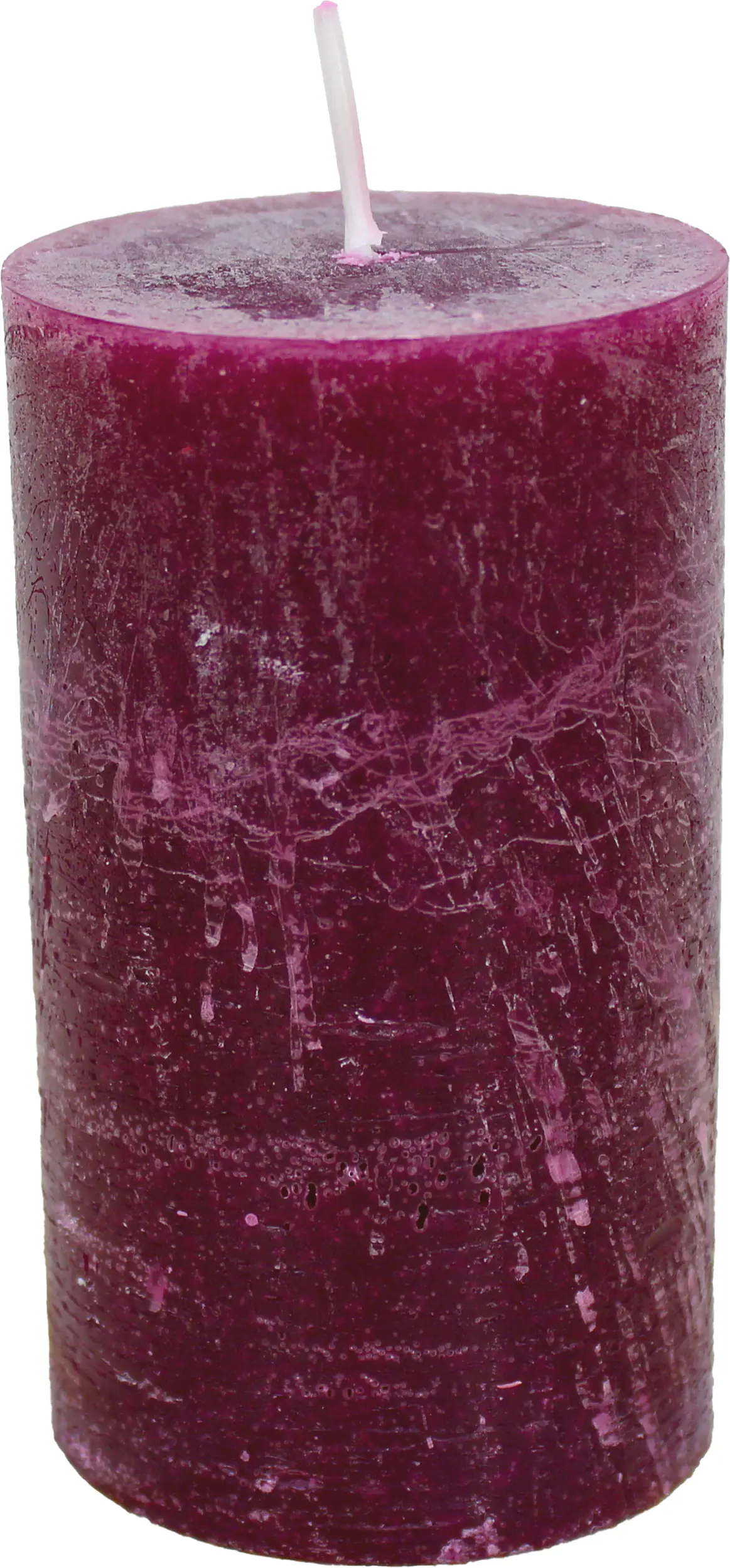 House of Rustic Kerze burgunder Ø 6,8 x 12 cm