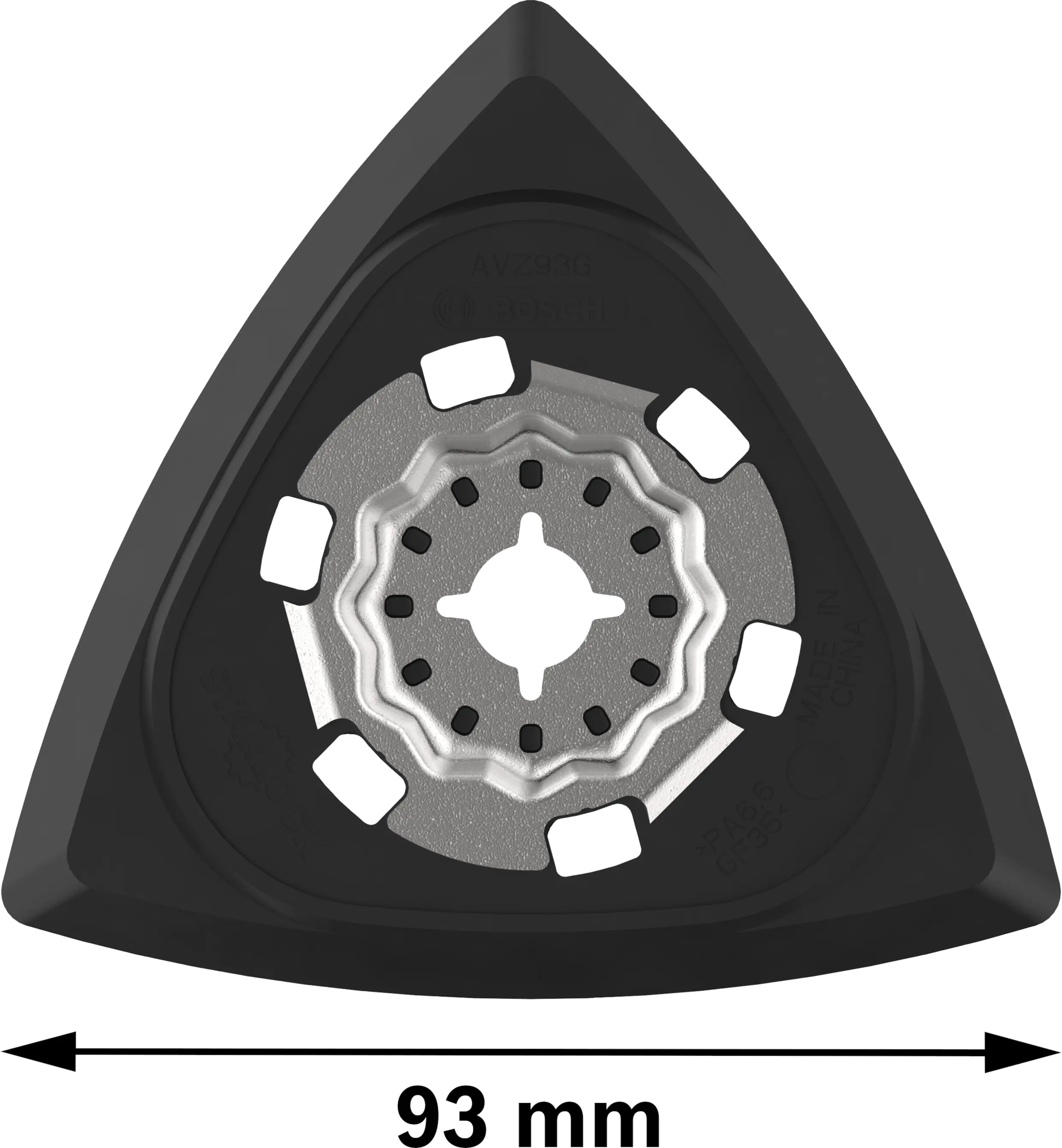 Bosch PRO Schleifplatte AVZ Schleifteller 93 mm 