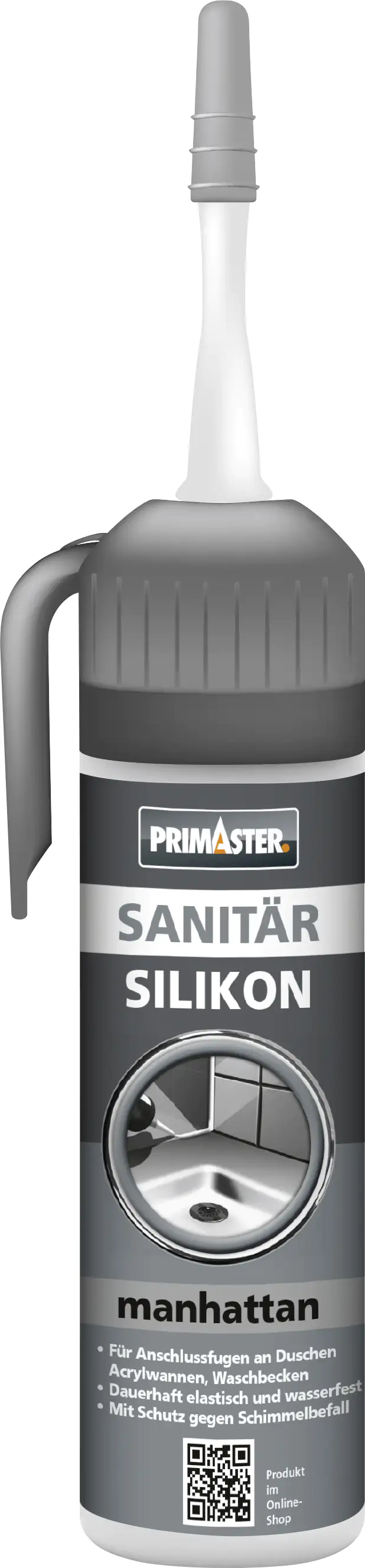 Primaster Sanitär Silikon manhattan 100 ml